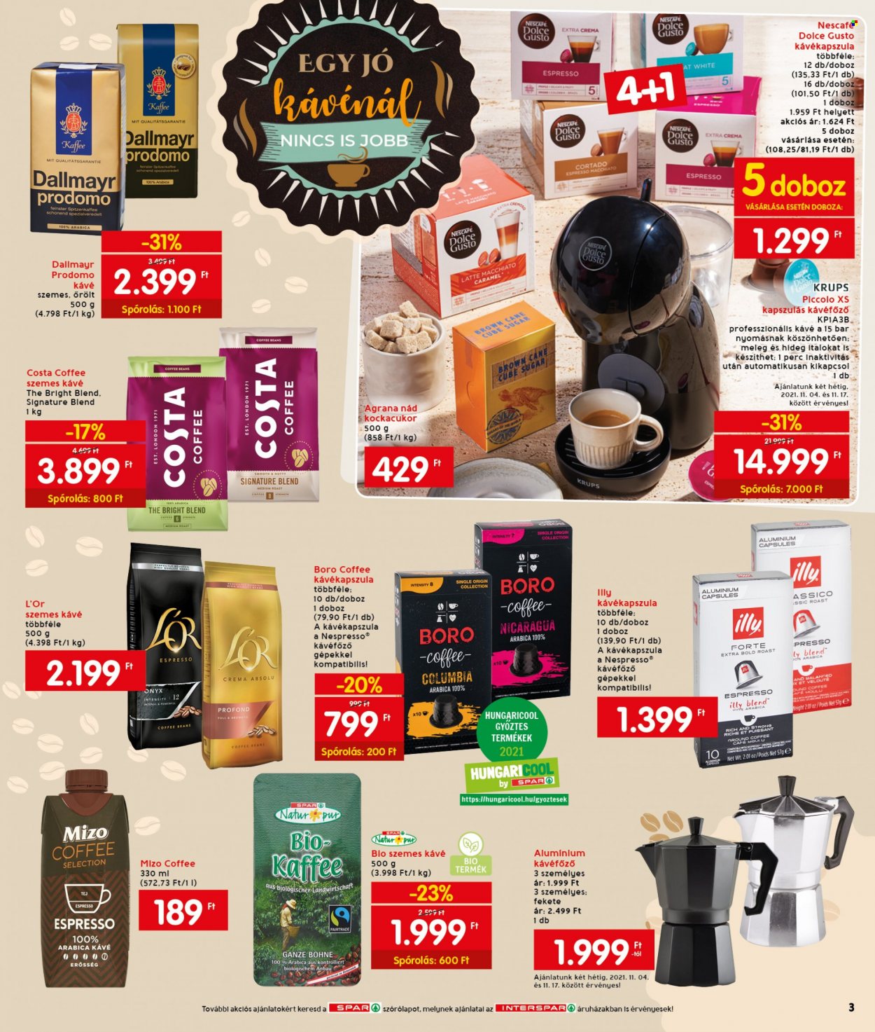 INTERSPAR akciós újságok - 2021.11.04 - 2021.11.10. Oldal 3