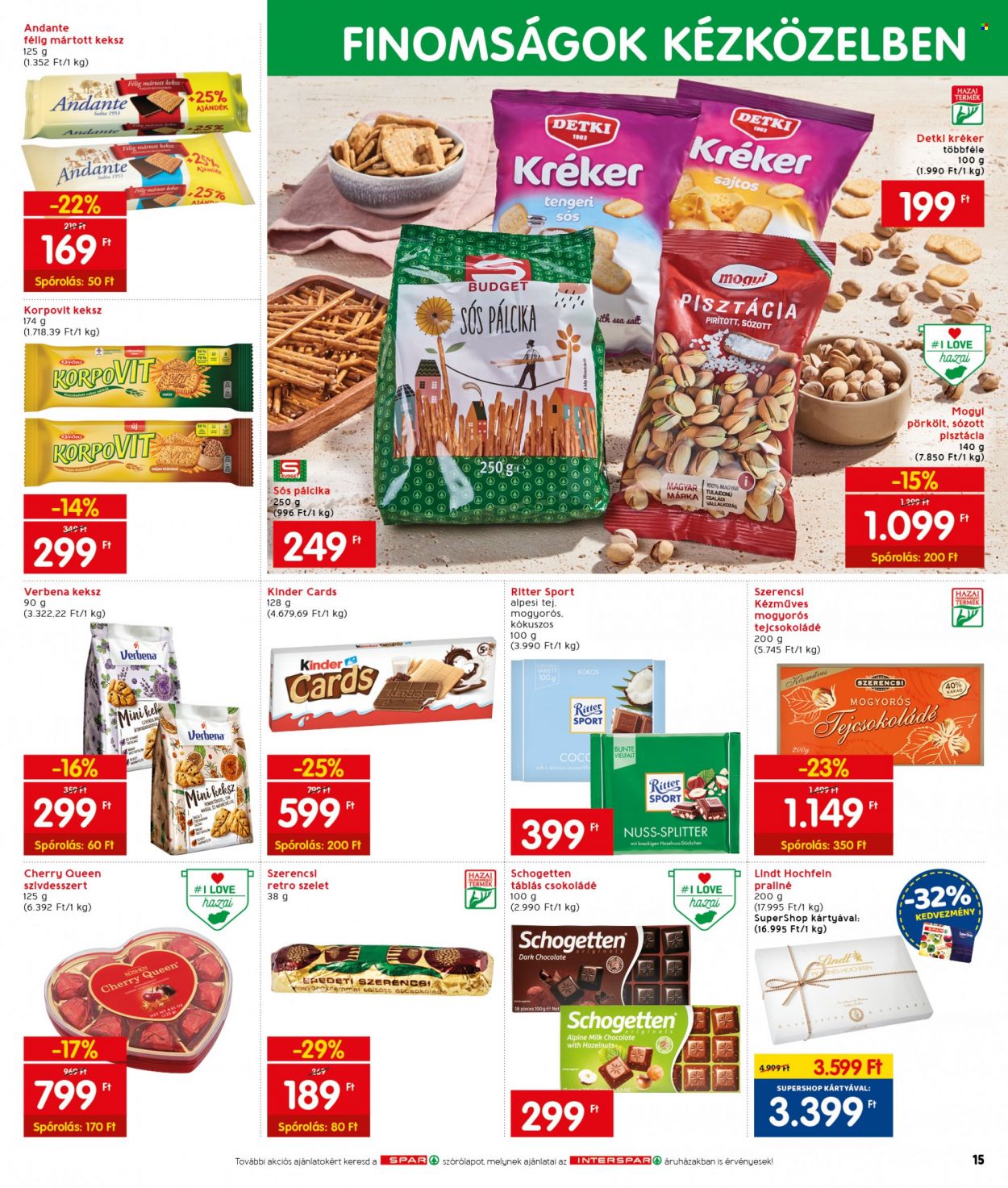 INTERSPAR akciós újságok - 2021.11.04 - 2021.11.10. Oldal 21
