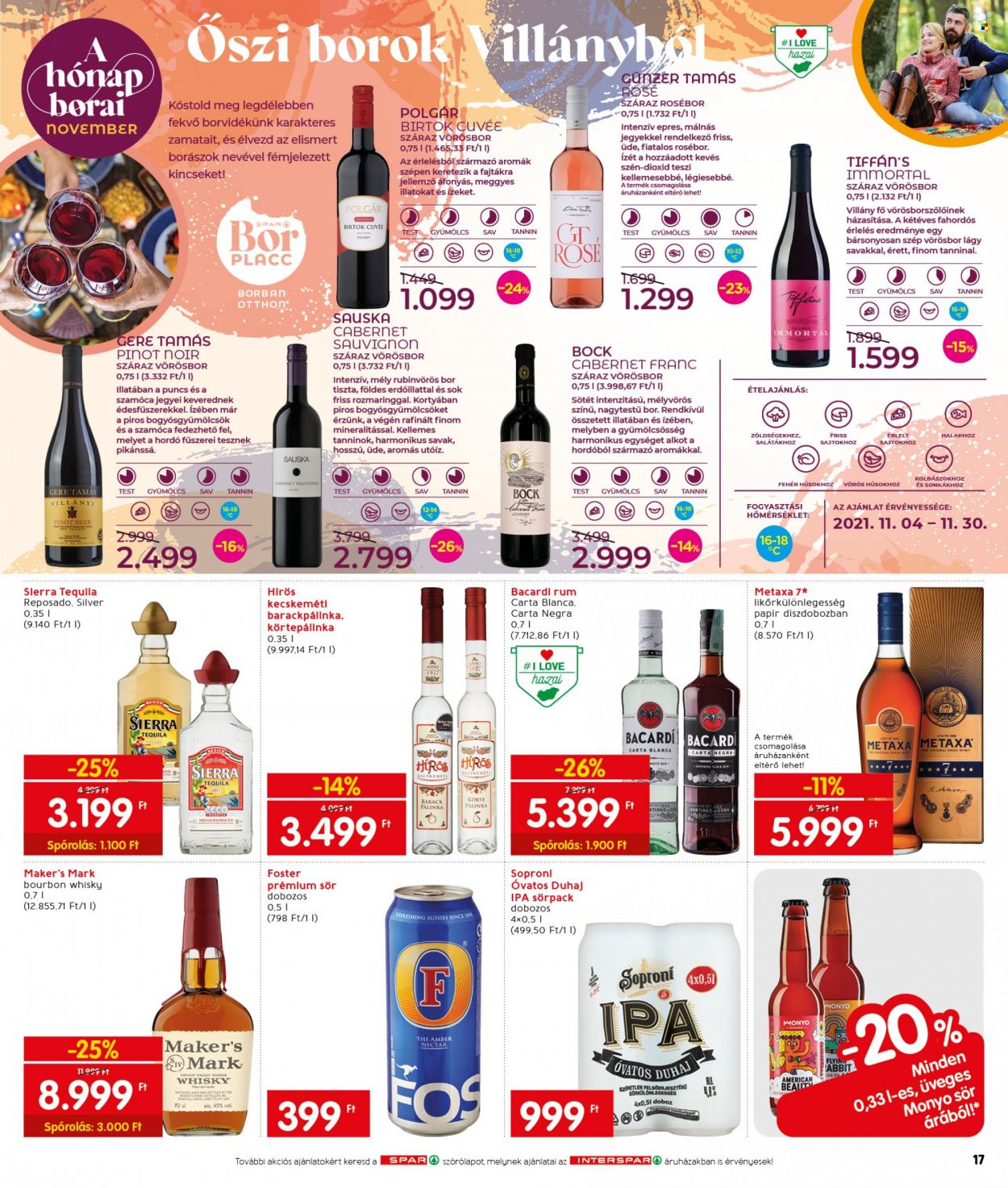 INTERSPAR akciós újságok - 2021.11.04 - 2021.11.10. Oldal 23