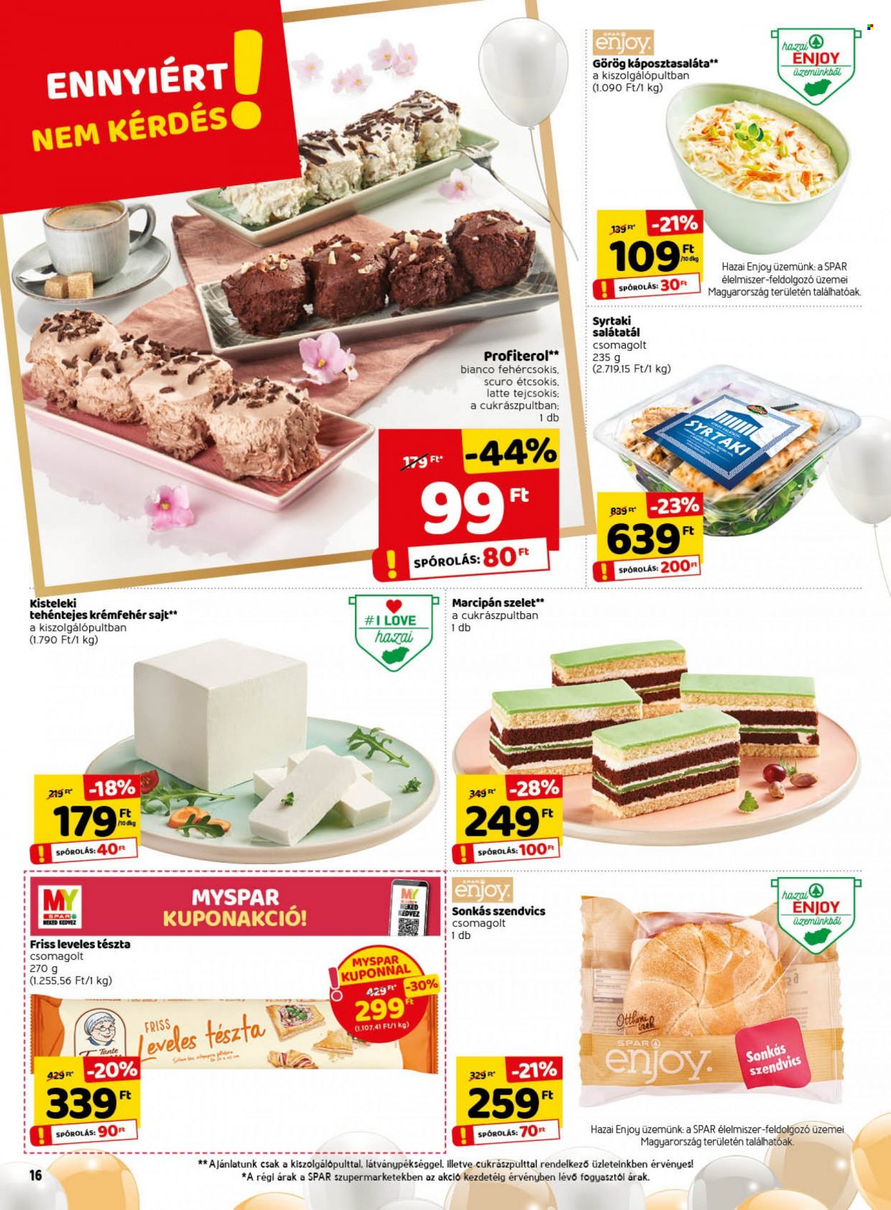 SPAR akciós újságok - 2021.11.04 - 2021.11.10. Oldal 22
