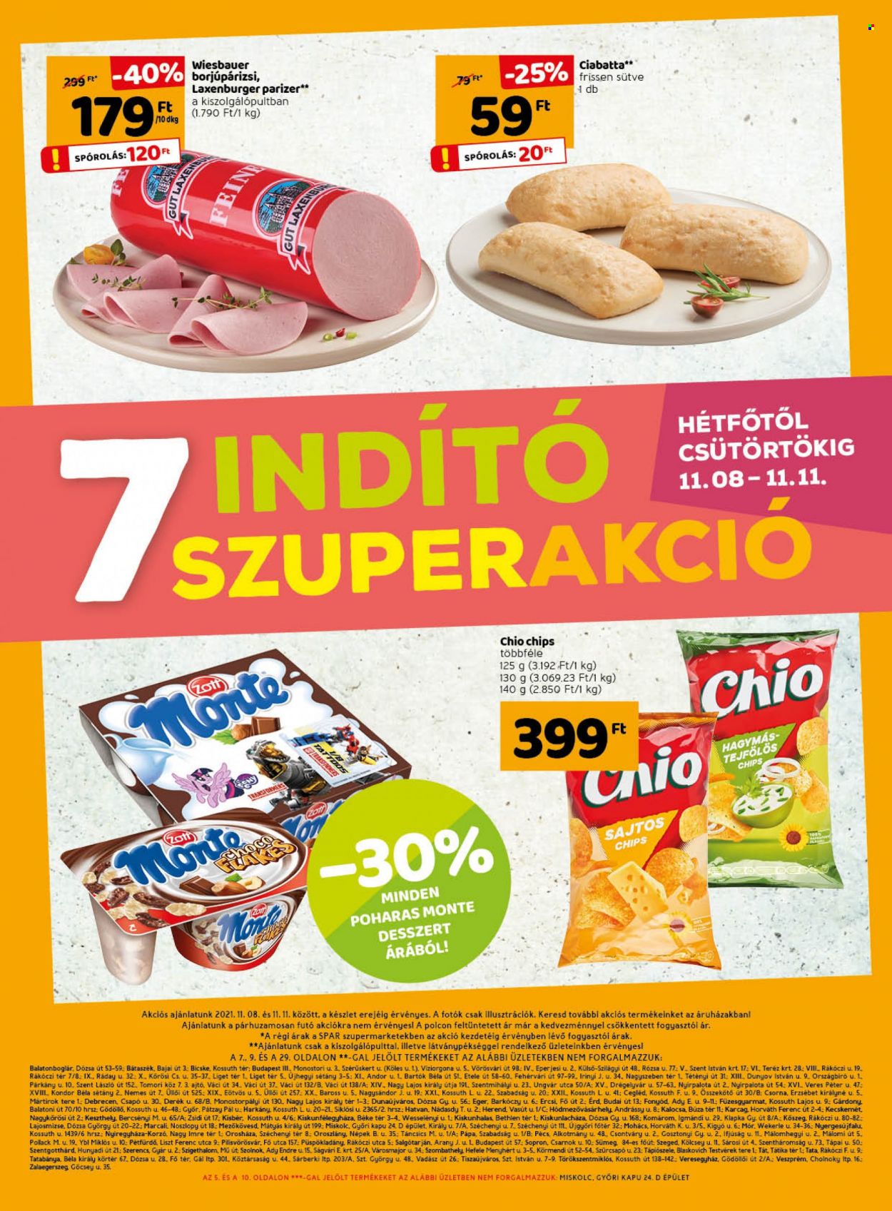SPAR akciós újságok - 2021.11.04 - 2021.11.10. Oldal 37