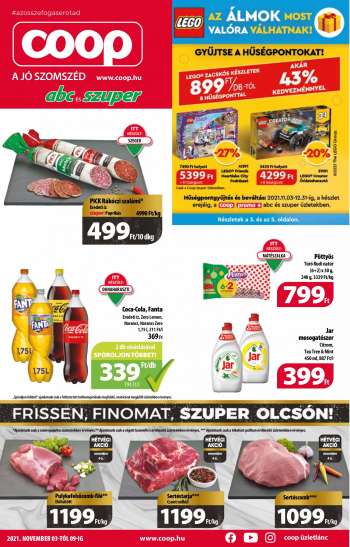 Újság Coop - 2021.11.03 - 2021.11.09.