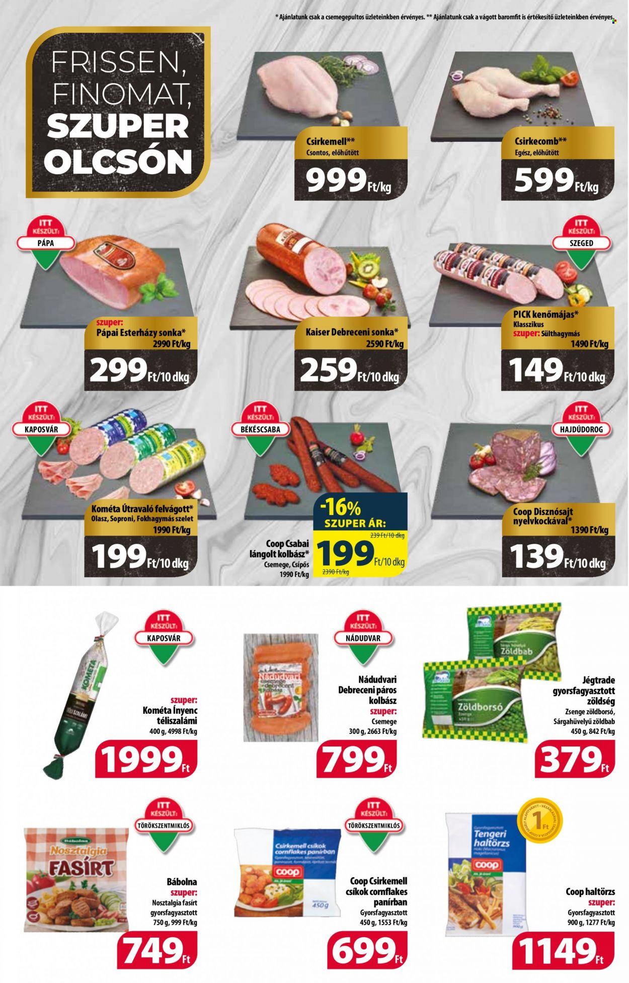 Coop akciós újságok - 2021.11.03 - 2021.11.09. Oldal 2