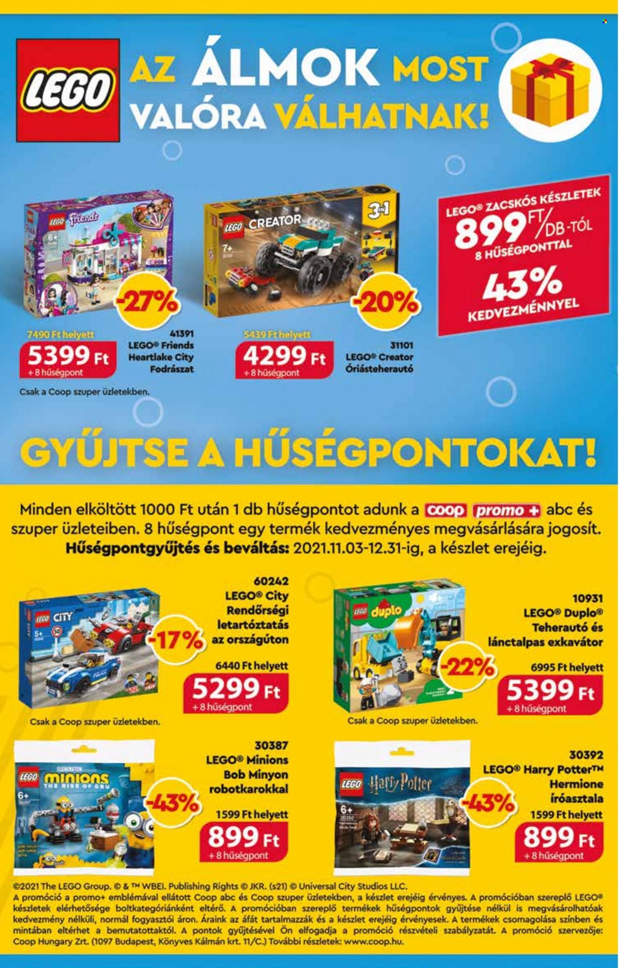 Coop akciós újságok - 2021.11.03 - 2021.11.09. Oldal 3