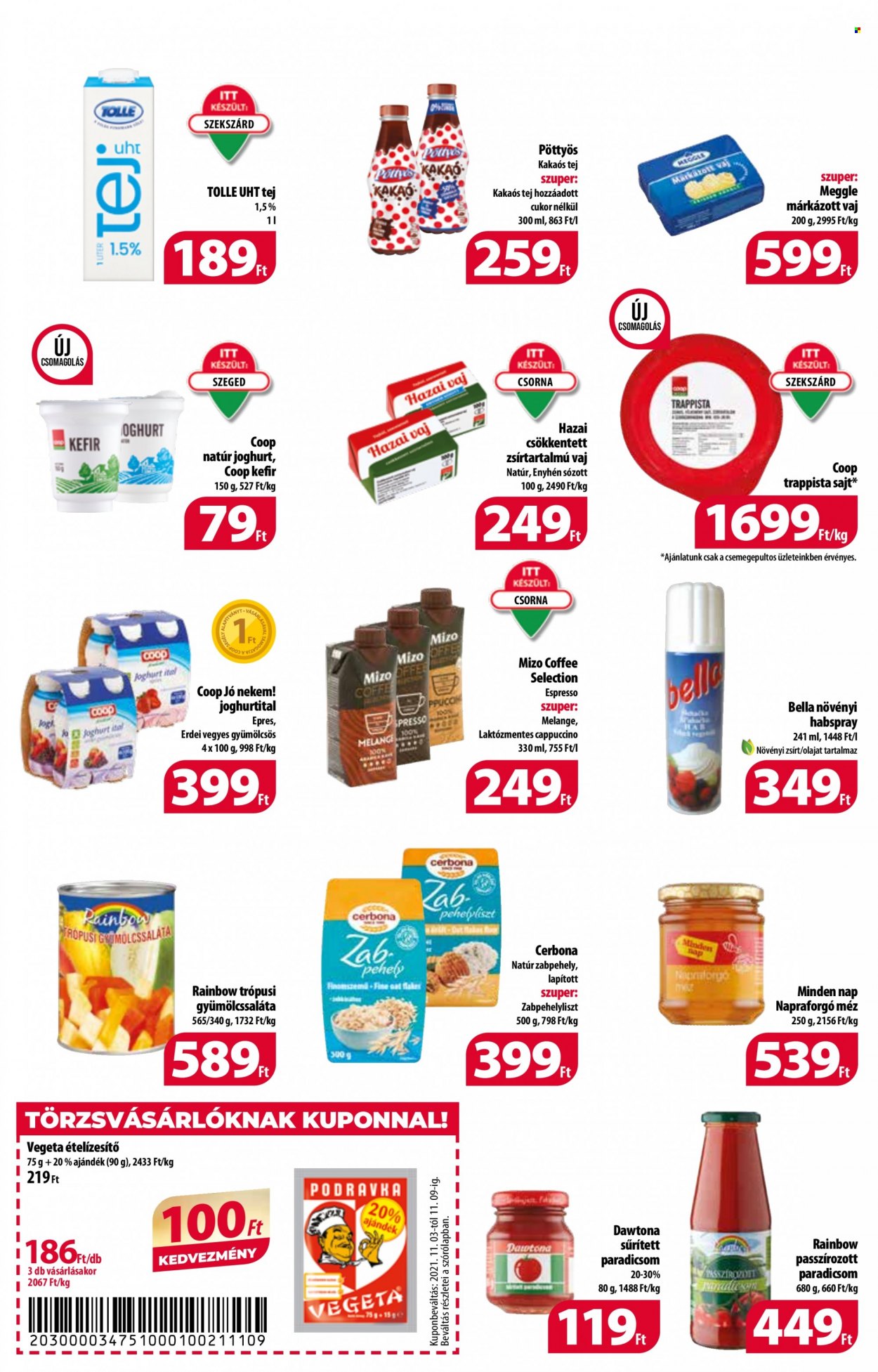 Coop akciós újságok - 2021.11.03 - 2021.11.09. Oldal 4