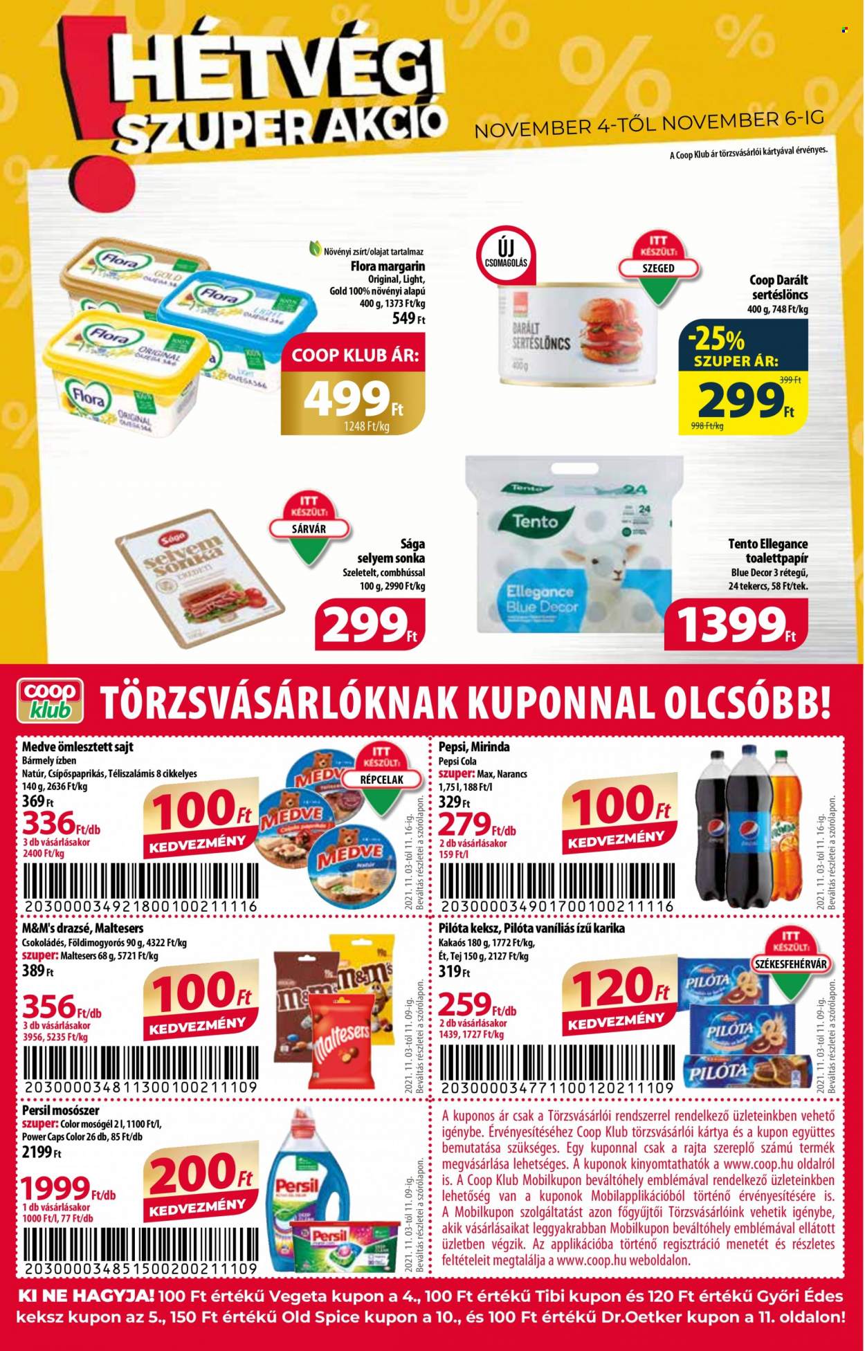 Coop akciós újságok - 2021.11.03 - 2021.11.09. Oldal 12