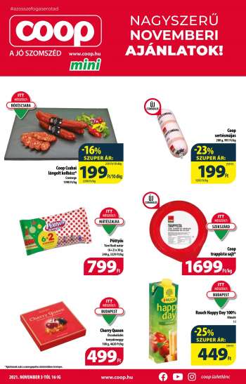 Újság Coop - 2021.11.03 - 2021.11.16.