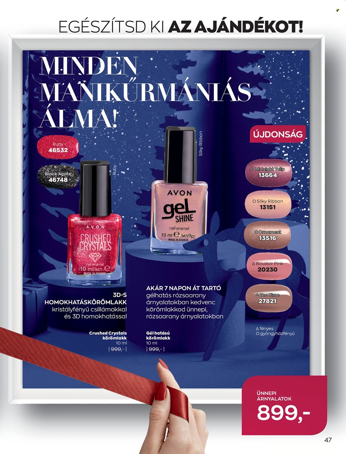Avon akciós újságok - 2021.11.01 - 2021.11.30. Oldal 49