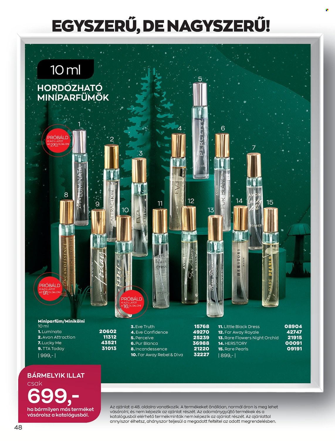 Avon akciós újságok - 2021.11.01 - 2021.11.30. Oldal 50