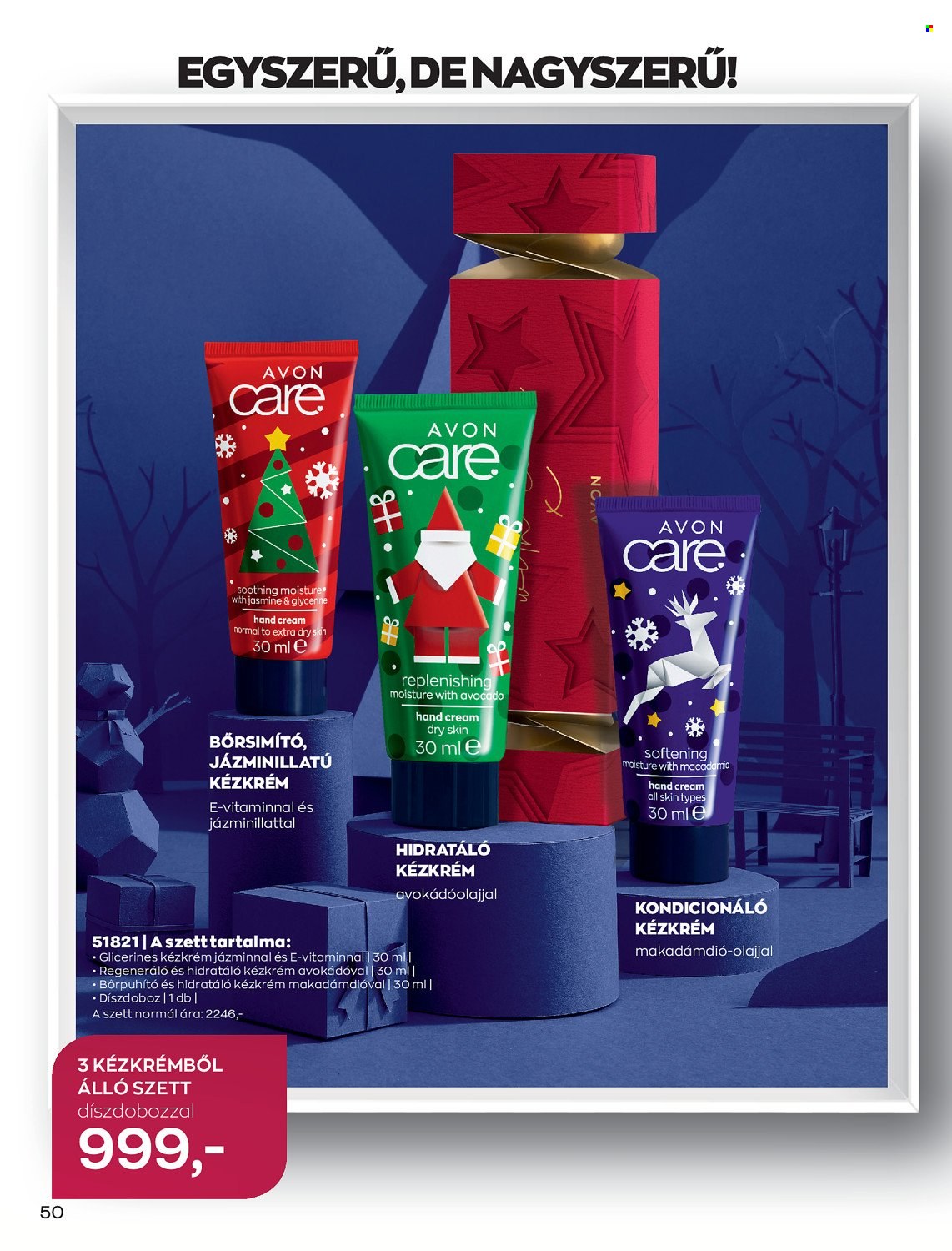 Avon akciós újságok - 2021.11.01 - 2021.11.30. Oldal 52