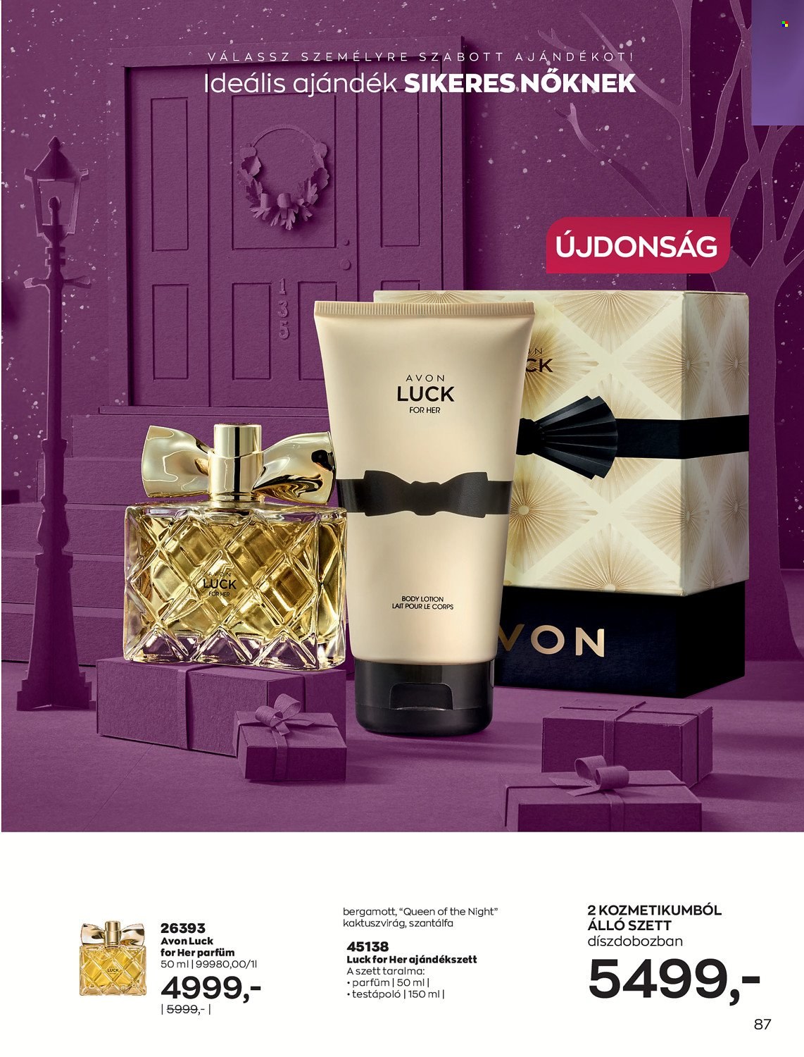 Avon akciós újságok - 2021.11.01 - 2021.11.30. Oldal 89