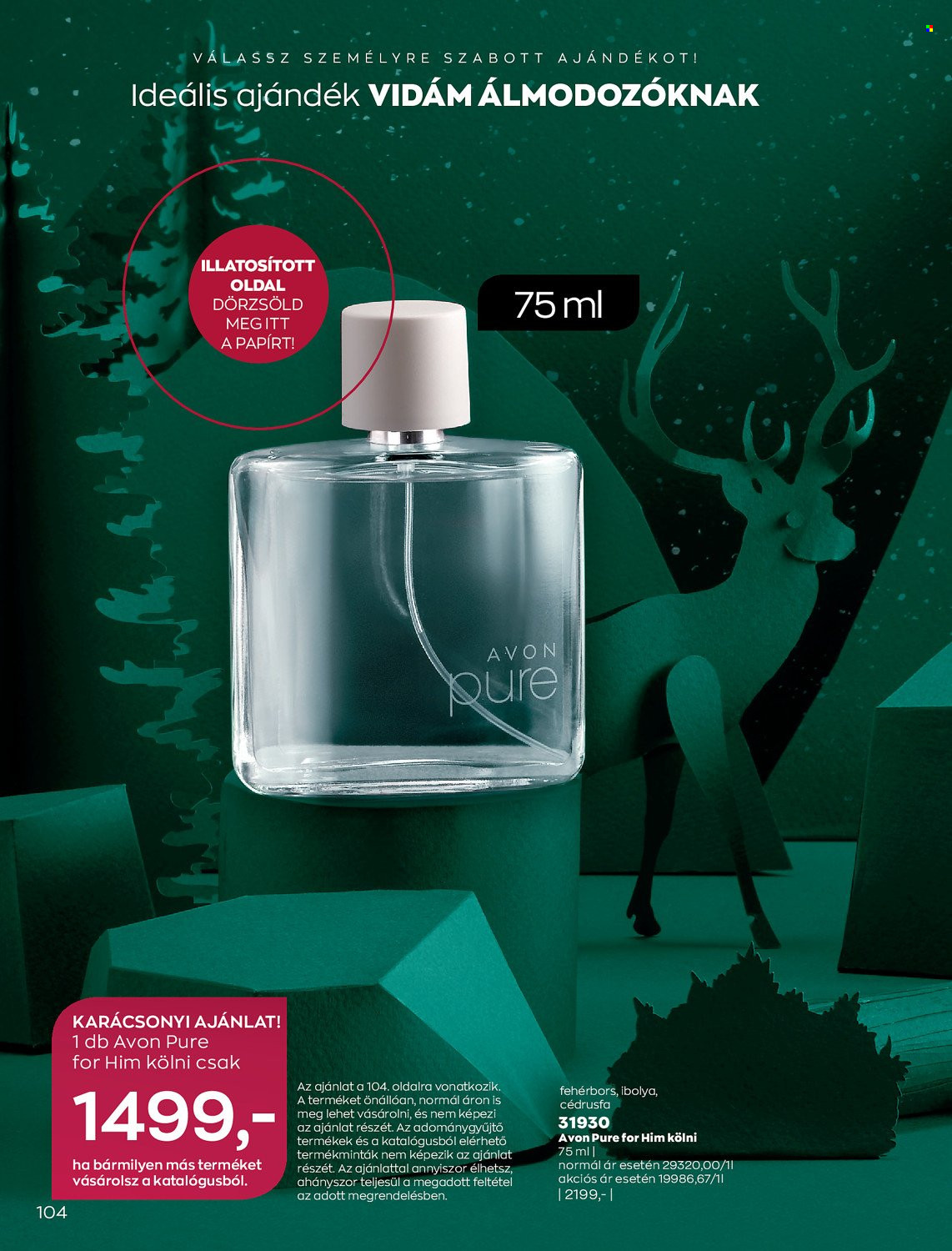 Avon akciós újságok - 2021.11.01 - 2021.11.30. Oldal 106