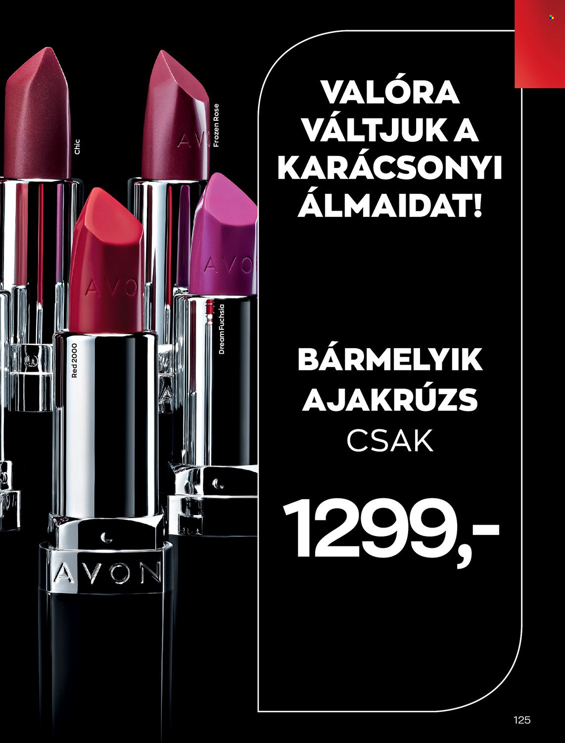 Avon akciós újságok - 2021.11.01 - 2021.11.30. Oldal 127