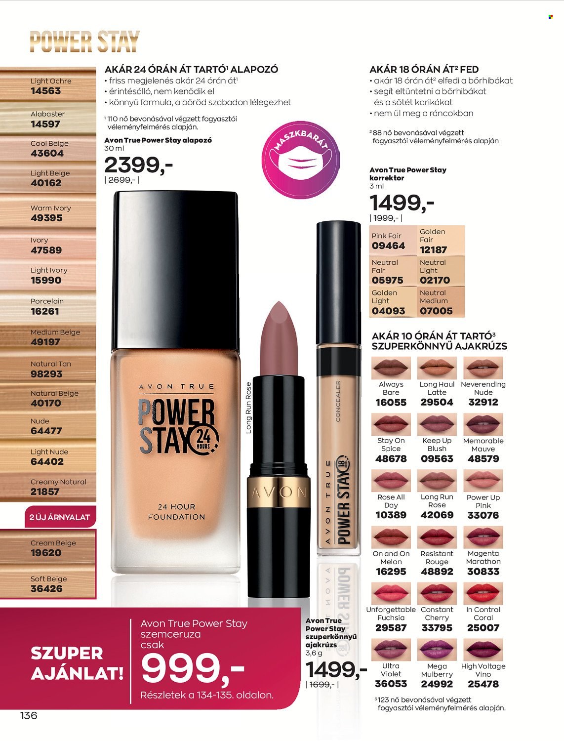 Avon akciós újságok - 2021.11.01 - 2021.11.30. Oldal 138