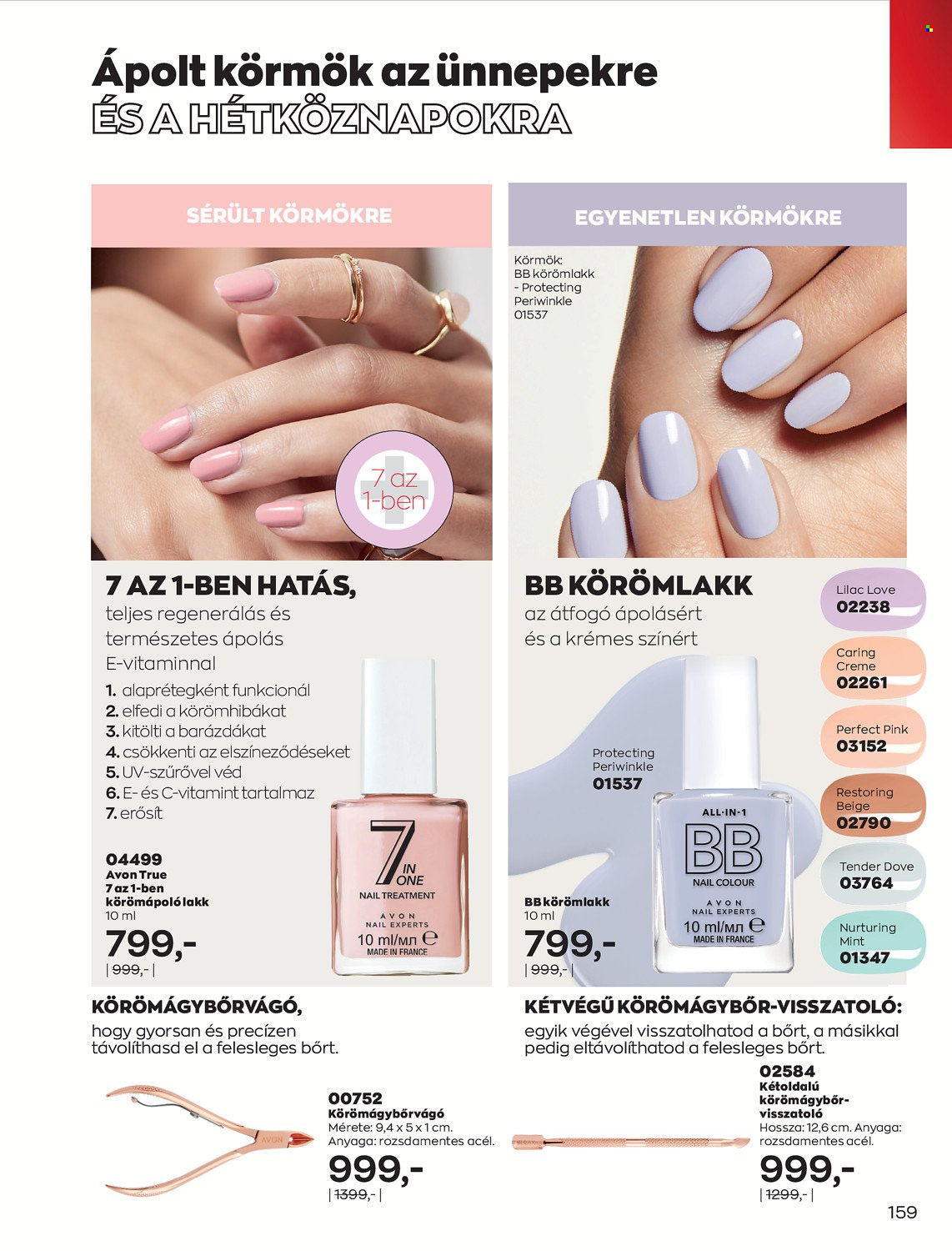 Avon akciós újságok - 2021.11.01 - 2021.11.30. Oldal 161