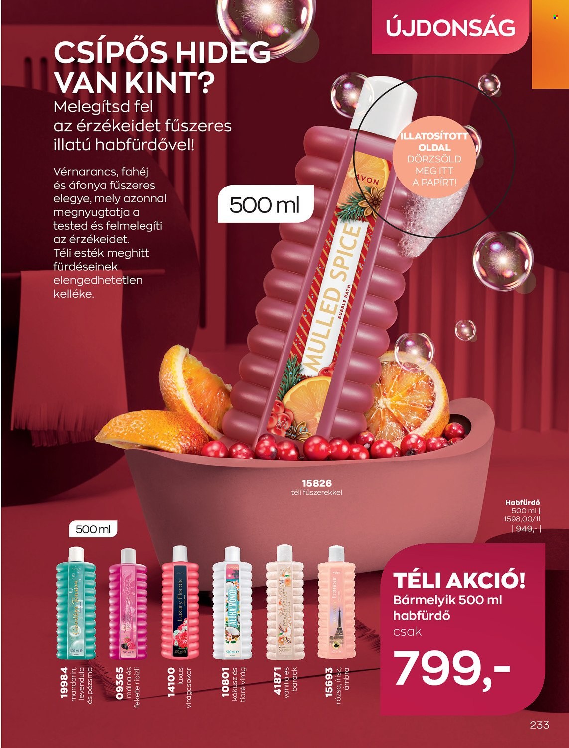 Avon akciós újságok - 2021.11.01 - 2021.11.30. Oldal 235