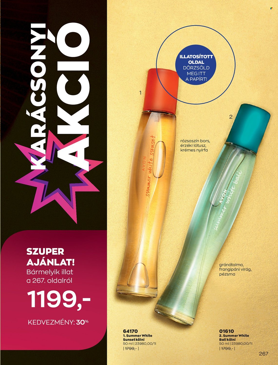 Avon akciós újságok - 2021.11.01 - 2021.11.30. Oldal 269