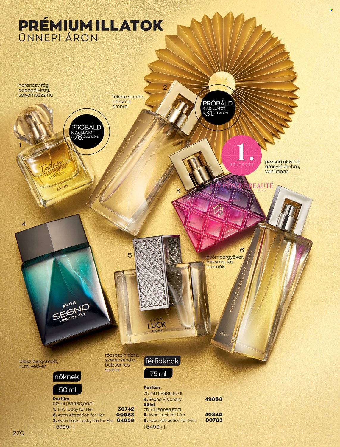 Avon akciós újságok - 2021.11.01 - 2021.11.30. Oldal 272
