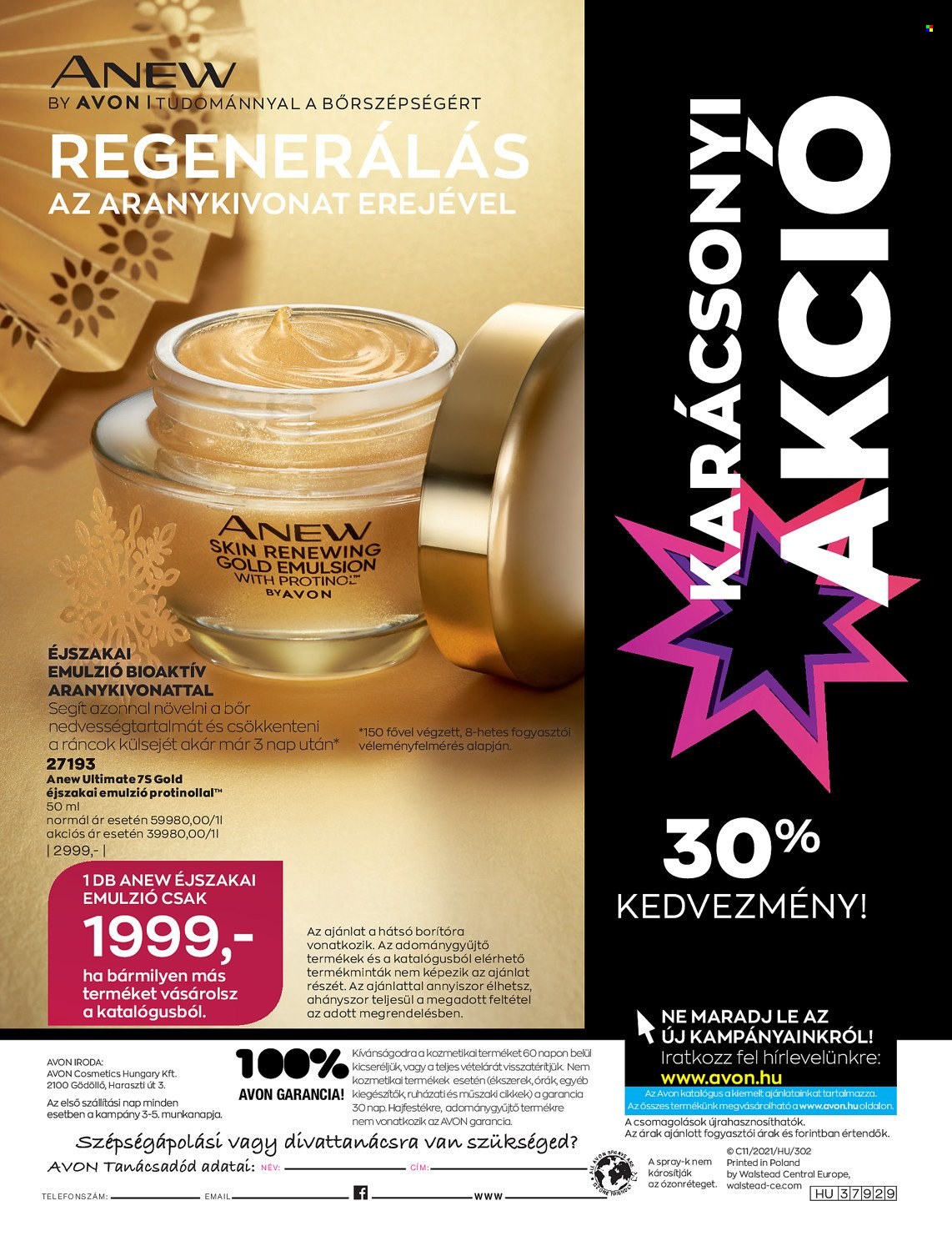 Avon akciós újságok - 2021.11.01 - 2021.11.30. Oldal 274