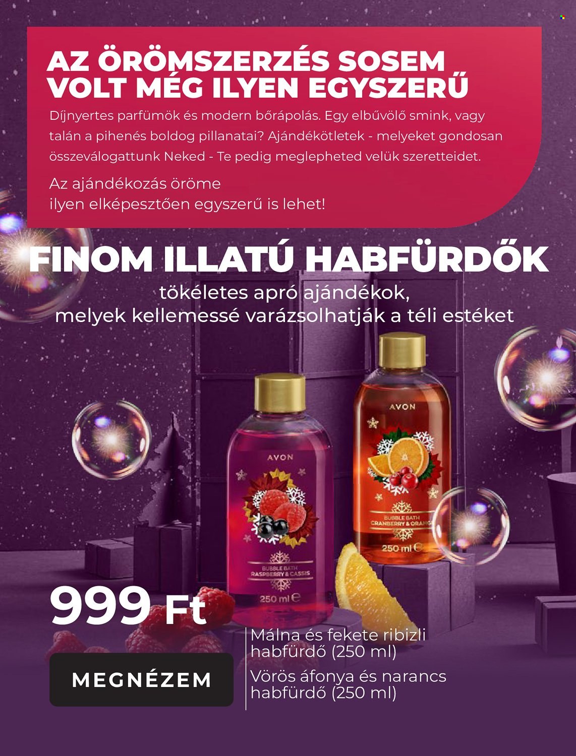 Avon akciós újságok - 2021.11.01 - 2021.12.31. Oldal 2