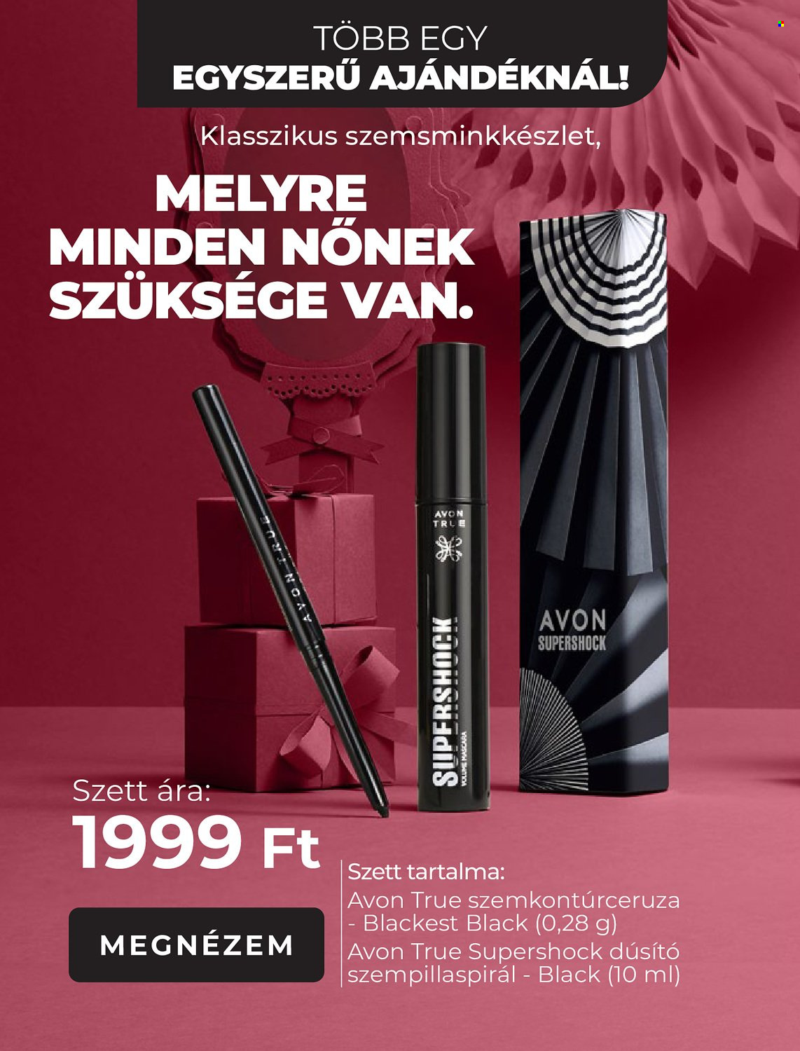 Avon akciós újságok - 2021.11.01 - 2021.12.31. Oldal 31