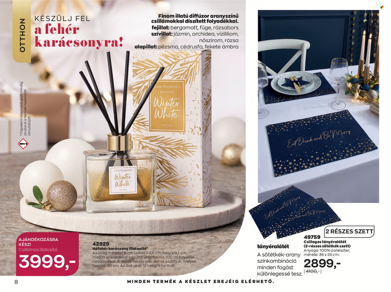 Avon akciós újságok - 2021.11.01 - 2021.11.30. Oldal 8