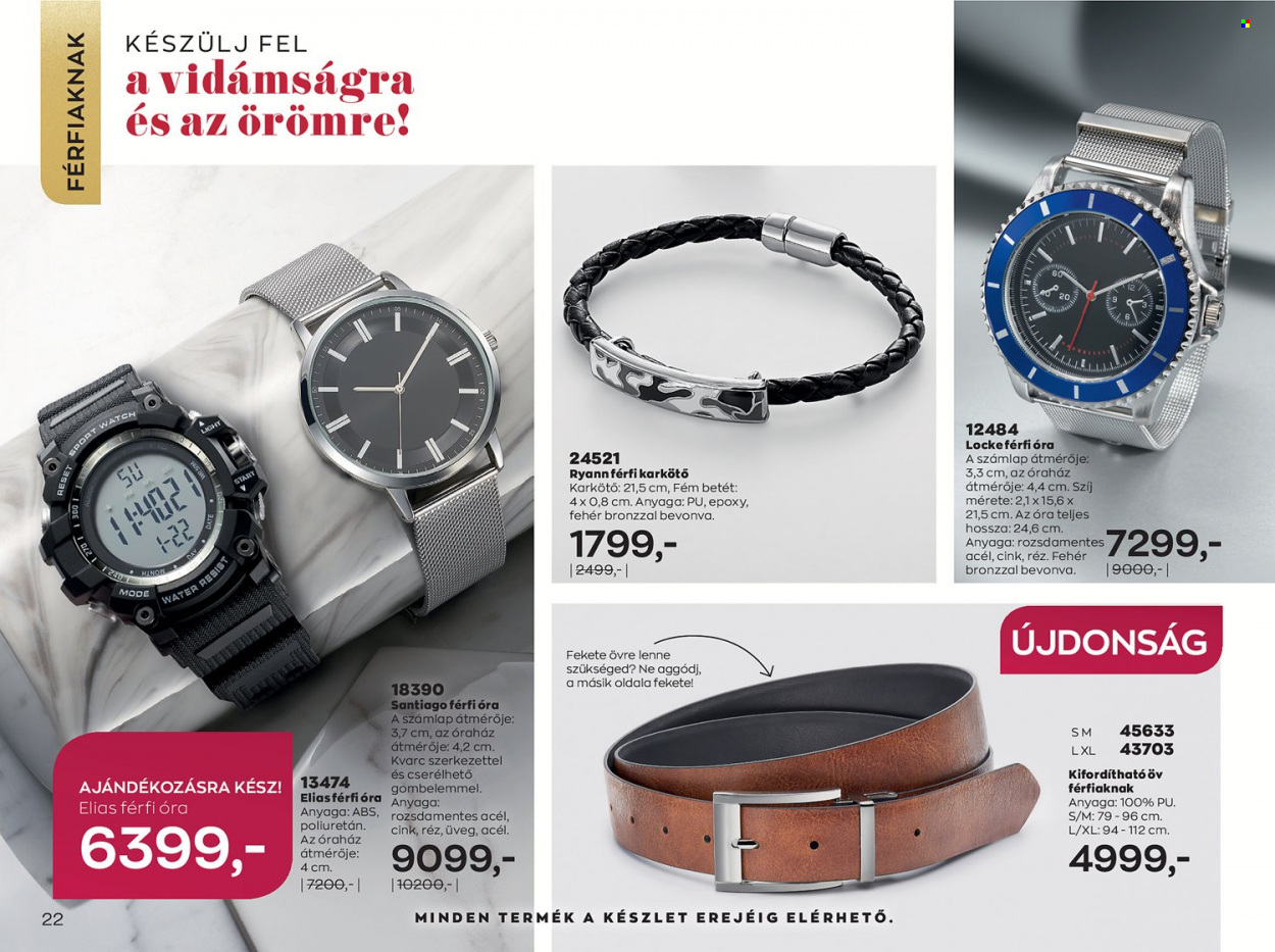 Avon akciós újságok - 2021.11.01 - 2021.11.30. Oldal 22