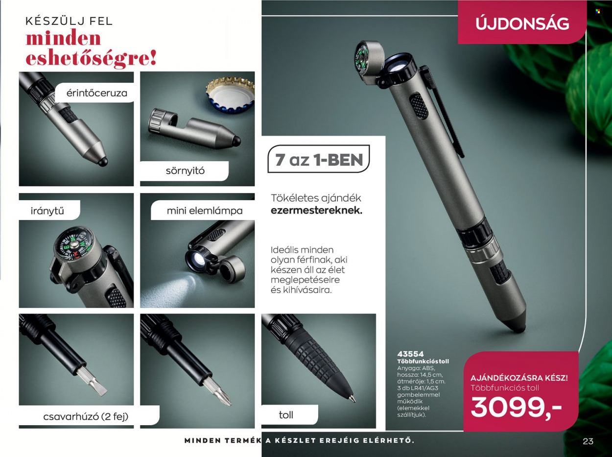 Avon akciós újságok - 2021.11.01 - 2021.11.30. Oldal 23