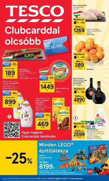 Újság TESCO - 2021.11.04 - 2021.11.10.