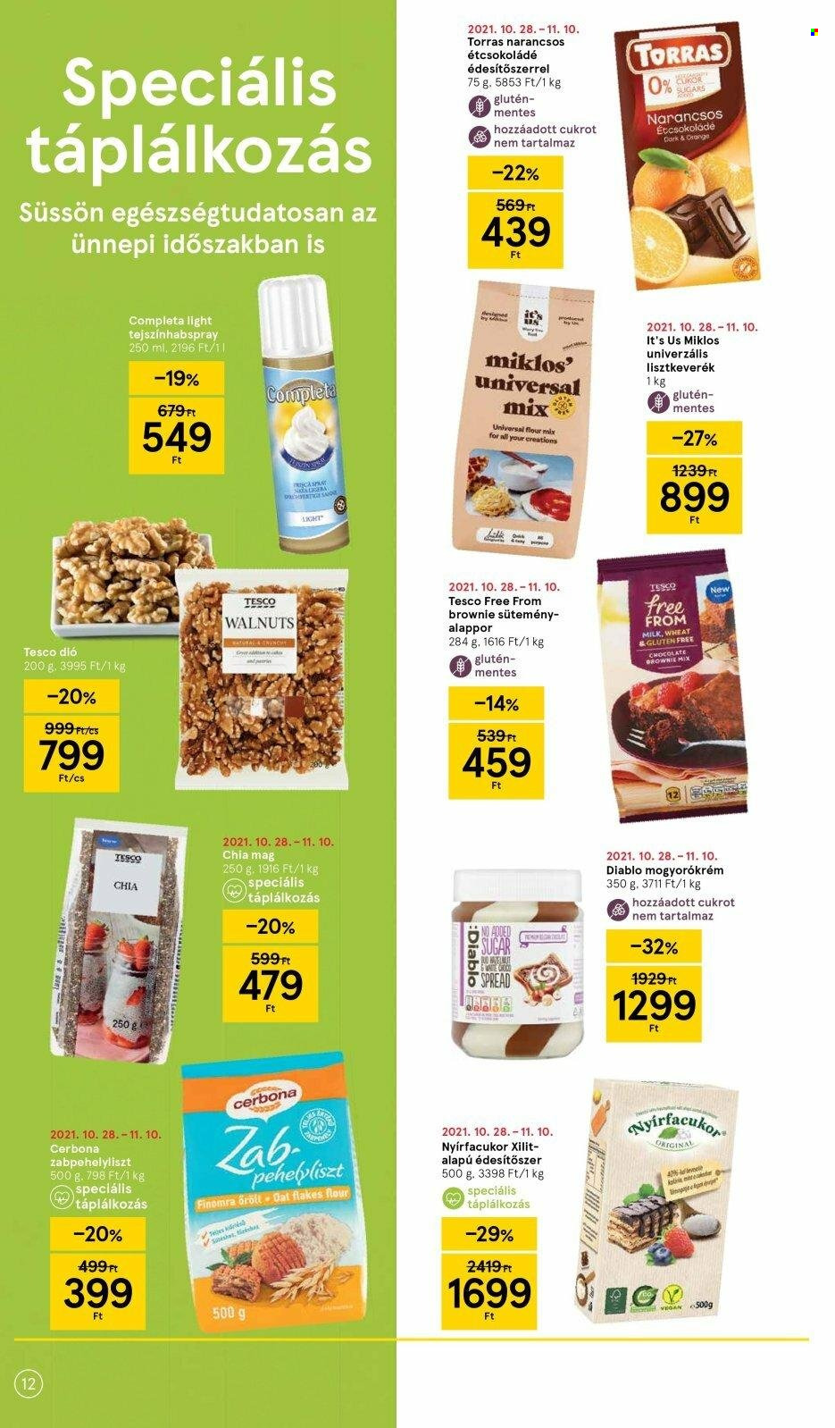 TESCO akciós újságok - 2021.11.04 - 2021.11.10. Oldal 12
