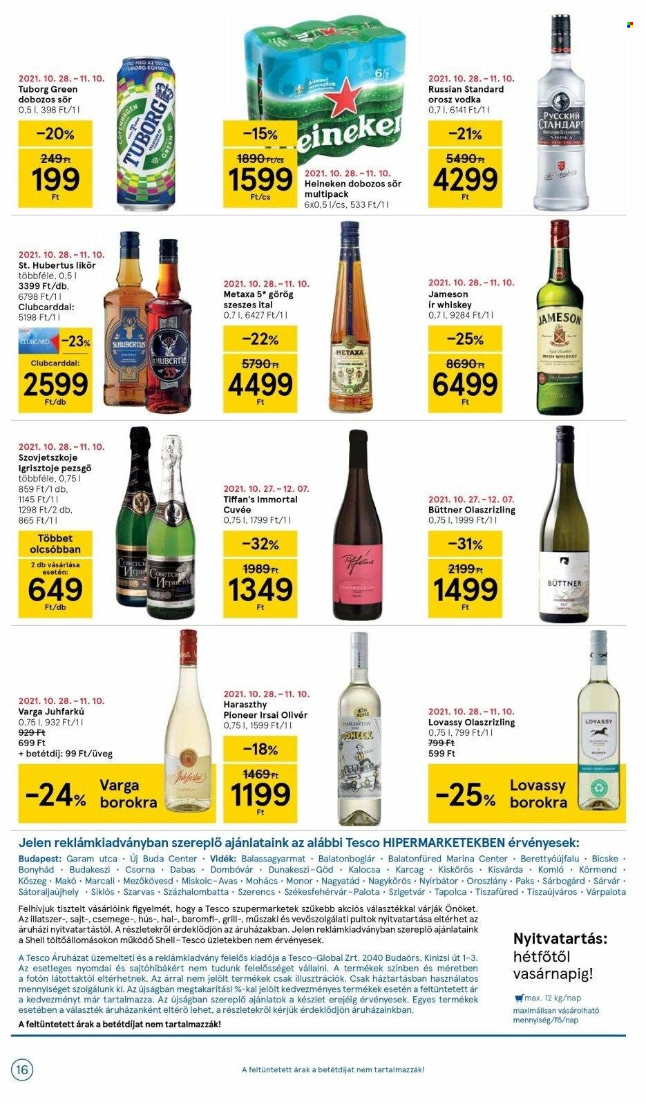 TESCO akciós újságok - 2021.11.04 - 2021.11.10. Oldal 16
