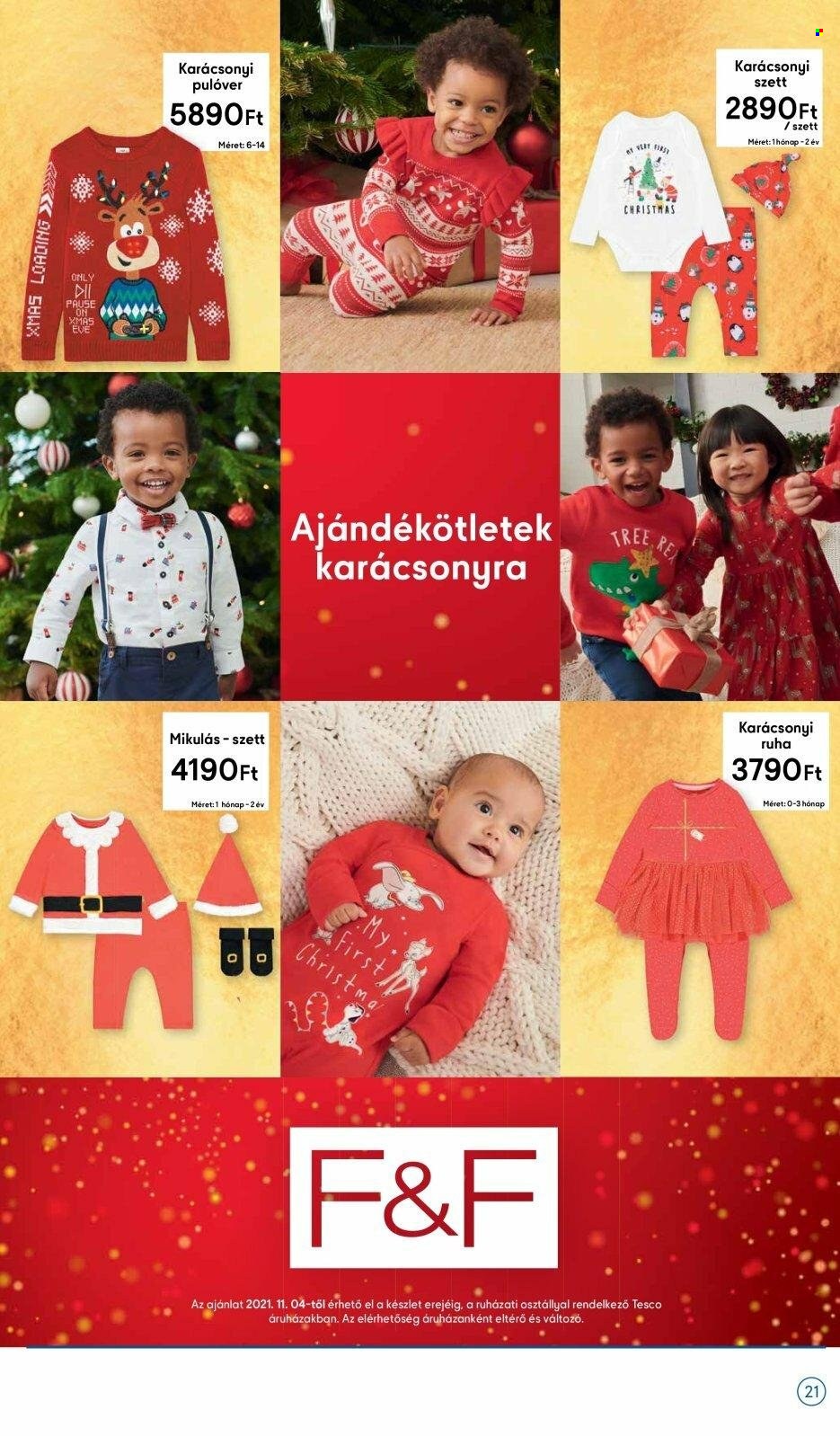 TESCO akciós újságok - 2021.11.04 - 2021.11.10. Oldal 21