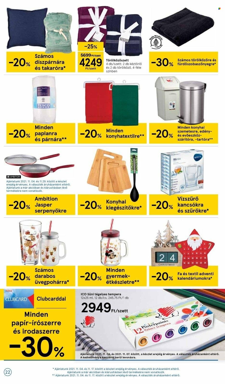 TESCO akciós újságok - 2021.11.04 - 2021.11.10. Oldal 22
