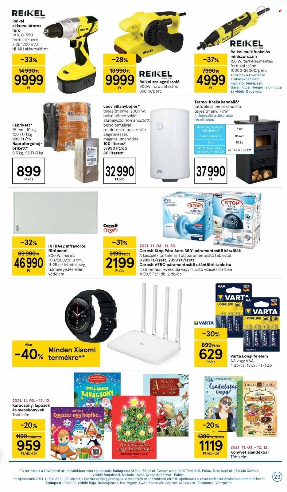 TESCO akciós újságok - 2021.11.04 - 2021.11.10. Oldal 23