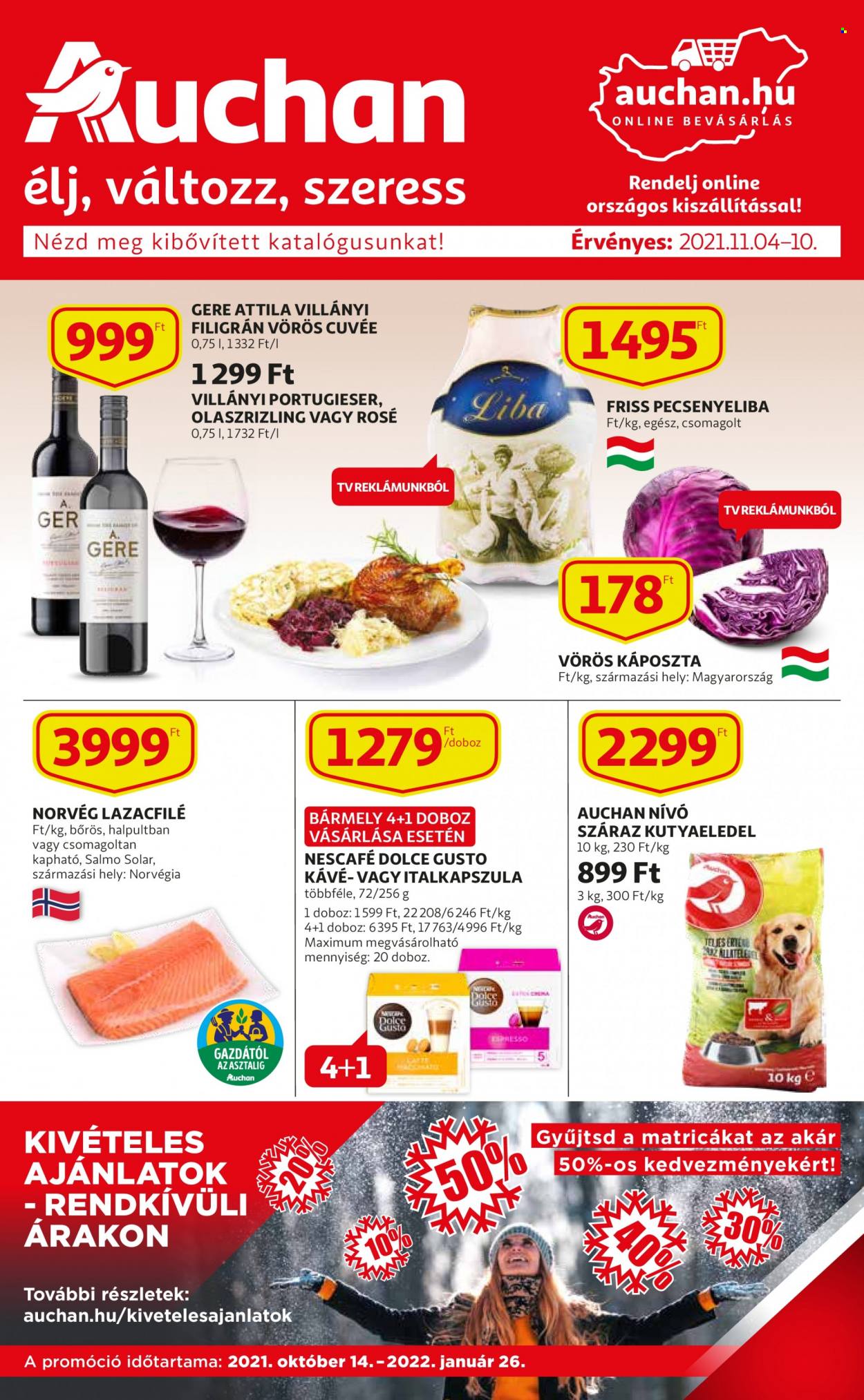 Auchan akciós újságok - 2021.11.04 - 2021.11.10. Oldal 1