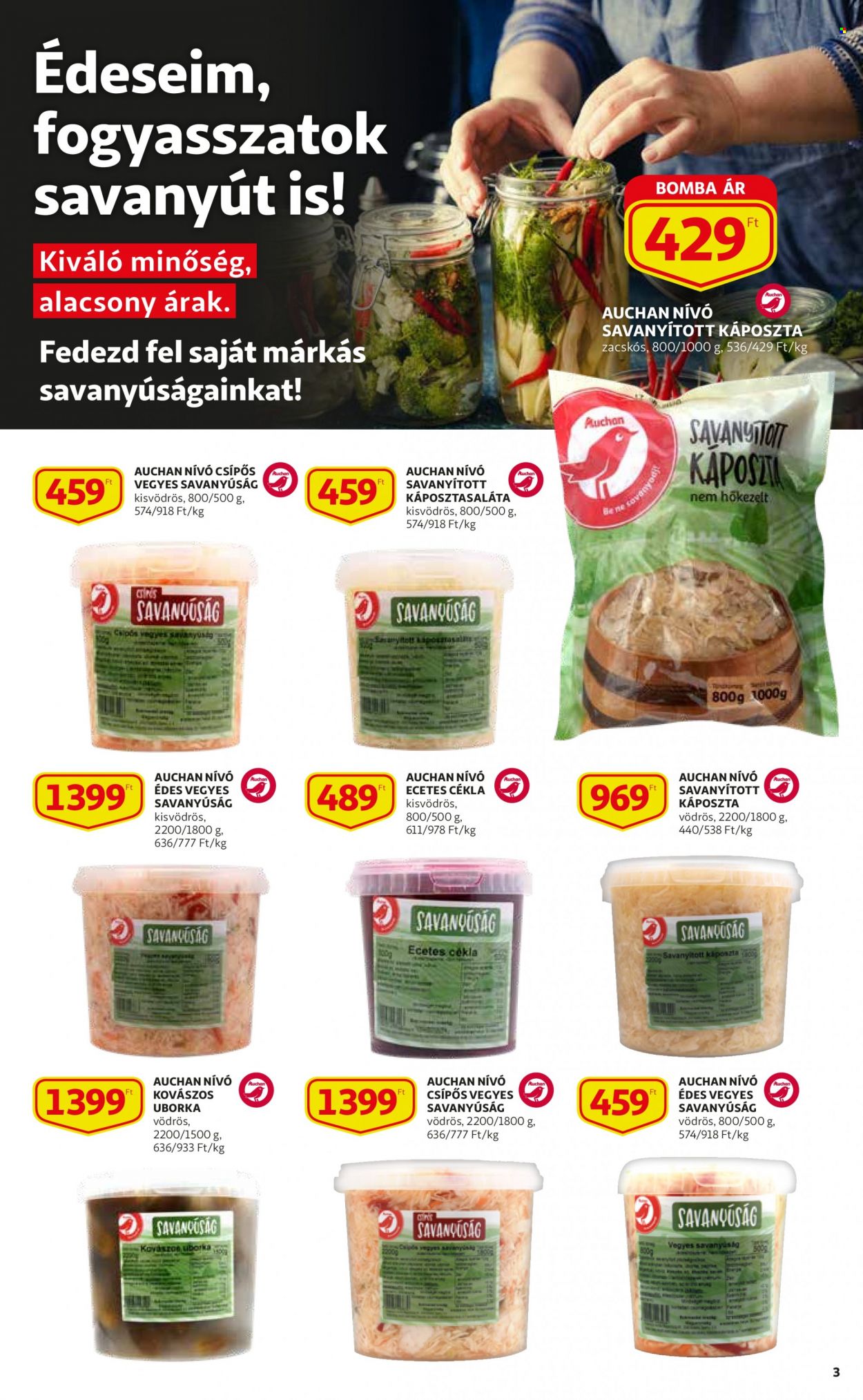 Auchan akciós újságok - 2021.11.04 - 2021.11.10. Oldal 3