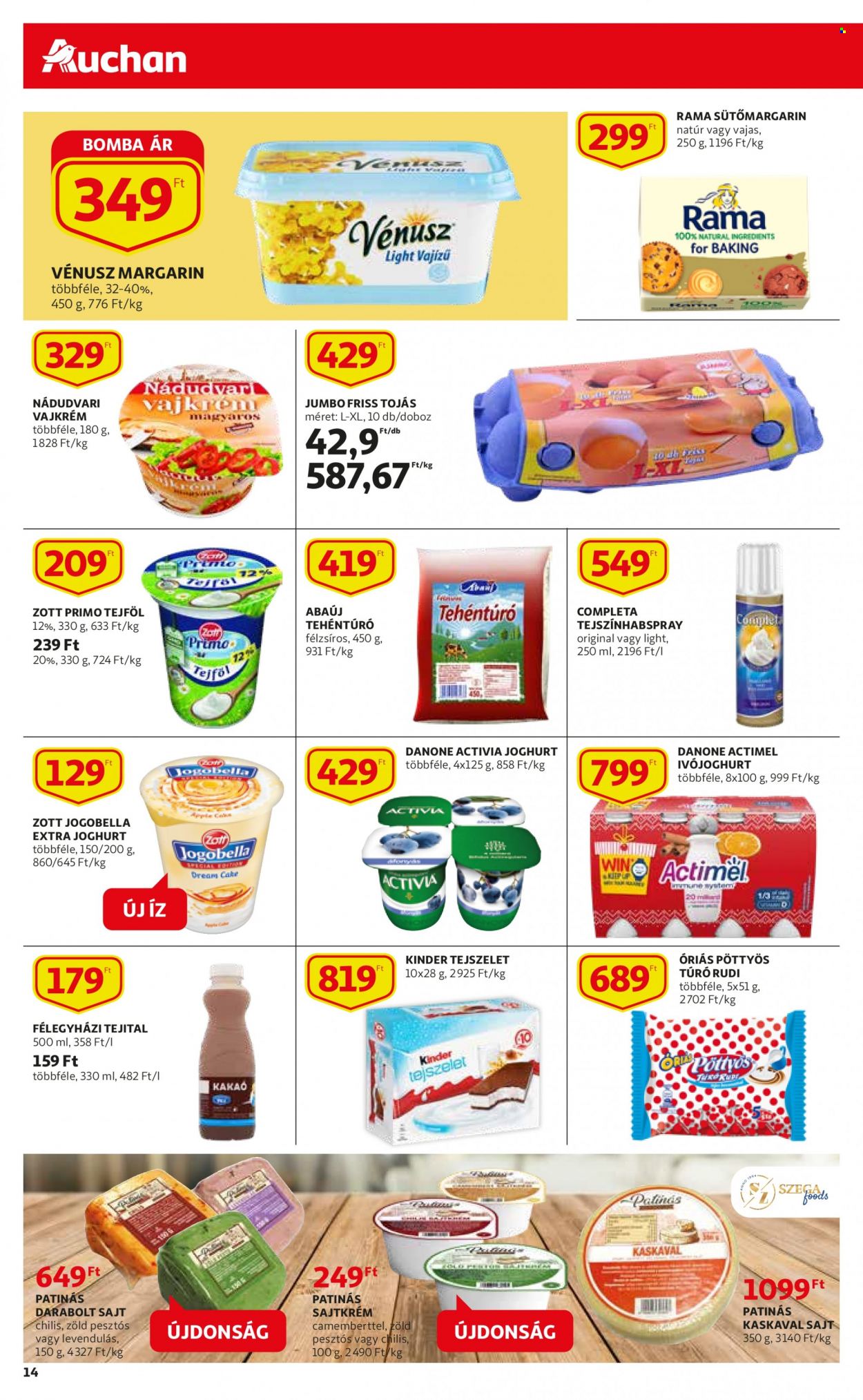 Auchan akciós újságok - 2021.11.04 - 2021.11.10. Oldal 14