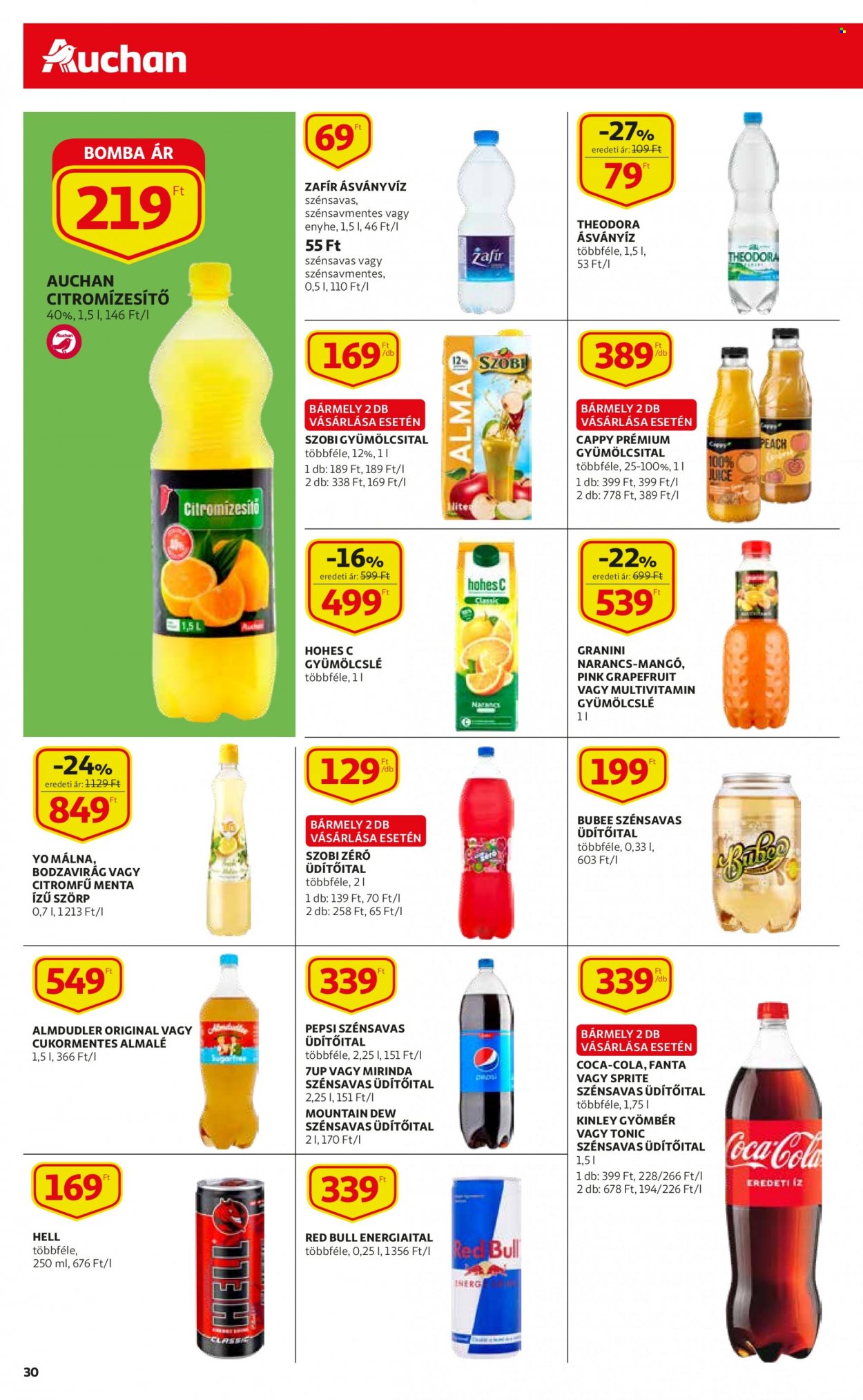Auchan akciós újságok - 2021.11.04 - 2021.11.10. Oldal 30