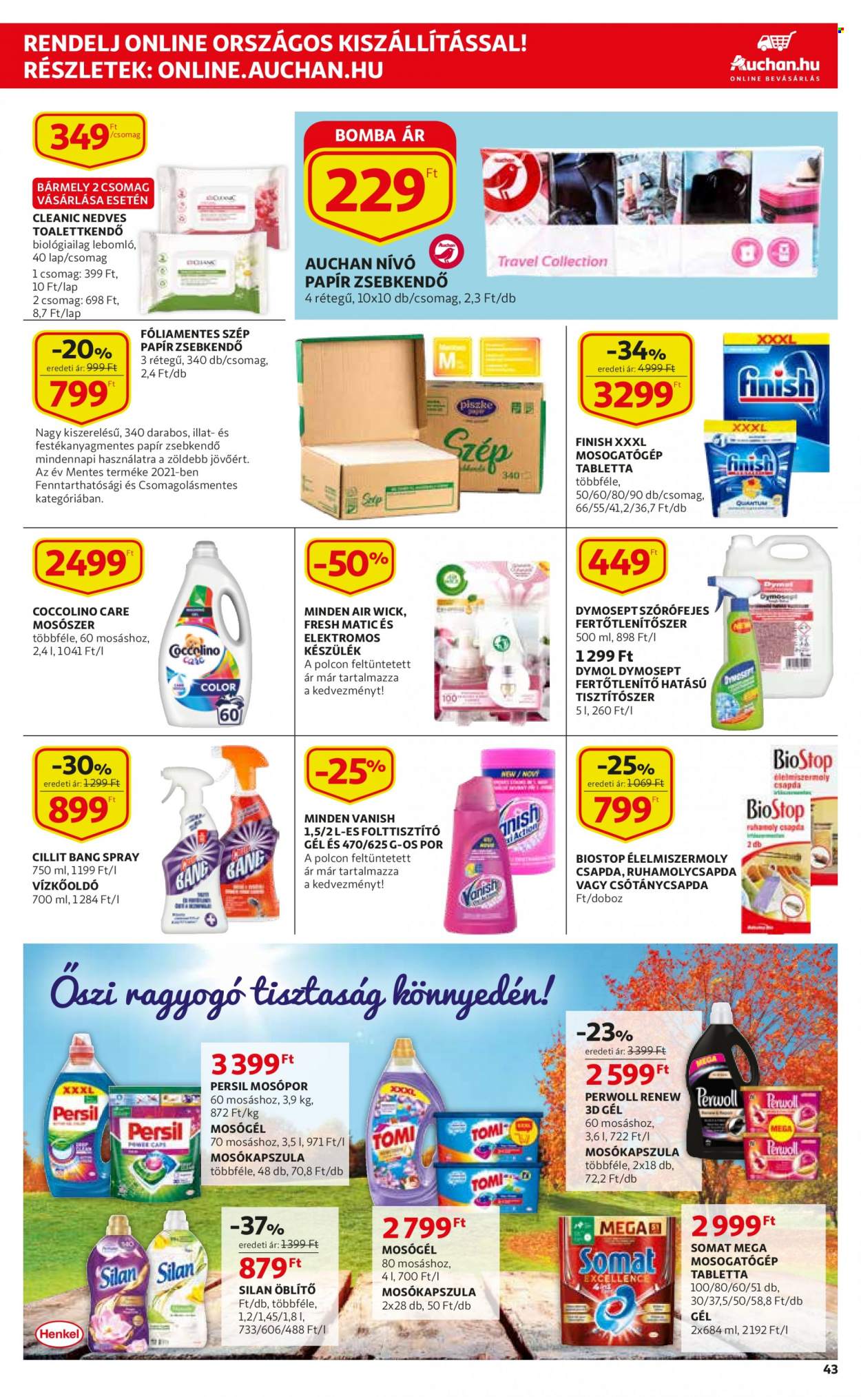 Auchan akciós újságok - 2021.11.04 - 2021.11.10. Oldal 43