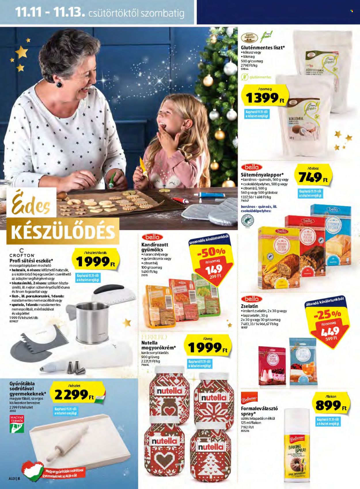 Aldi akciós újságok - 2021.11.11 - 2021.11.17. Oldal 8