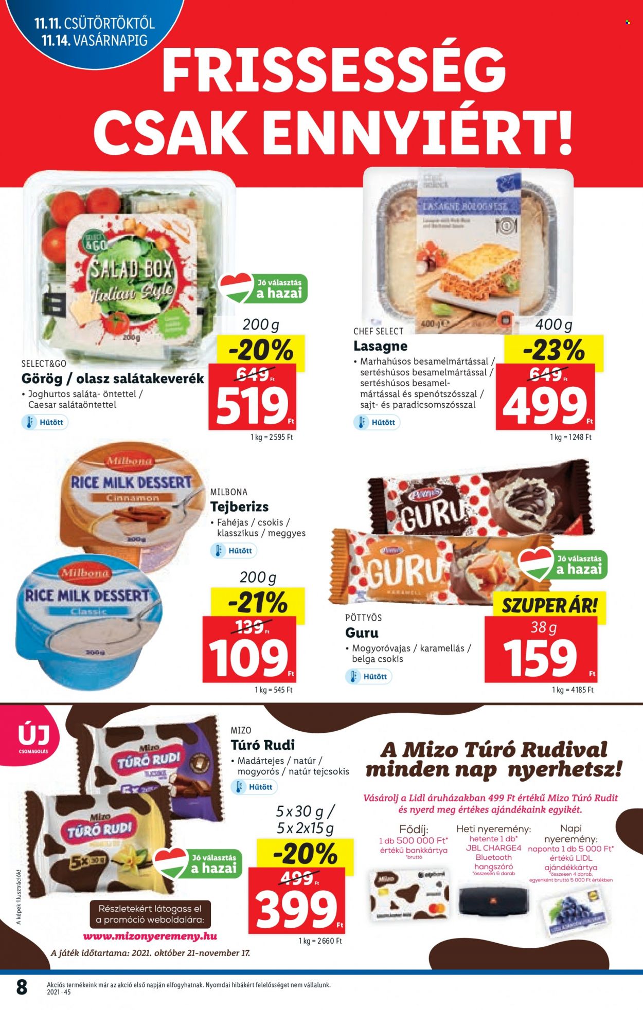 Lidl akciós újságok - 2021.11.11 - 2021.11.17. Oldal 8