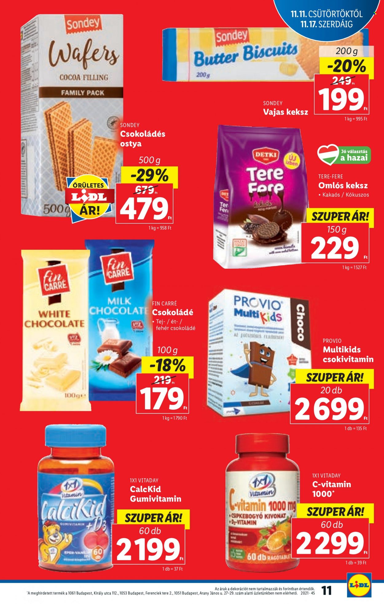 Lidl akciós újságok - 2021.11.11 - 2021.11.17. Oldal 11