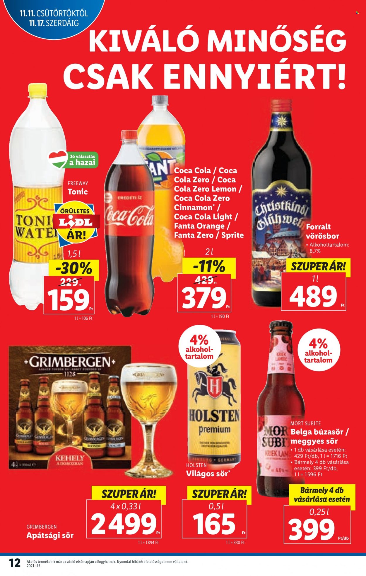 Lidl akciós újságok - 2021.11.11 - 2021.11.17. Oldal 12