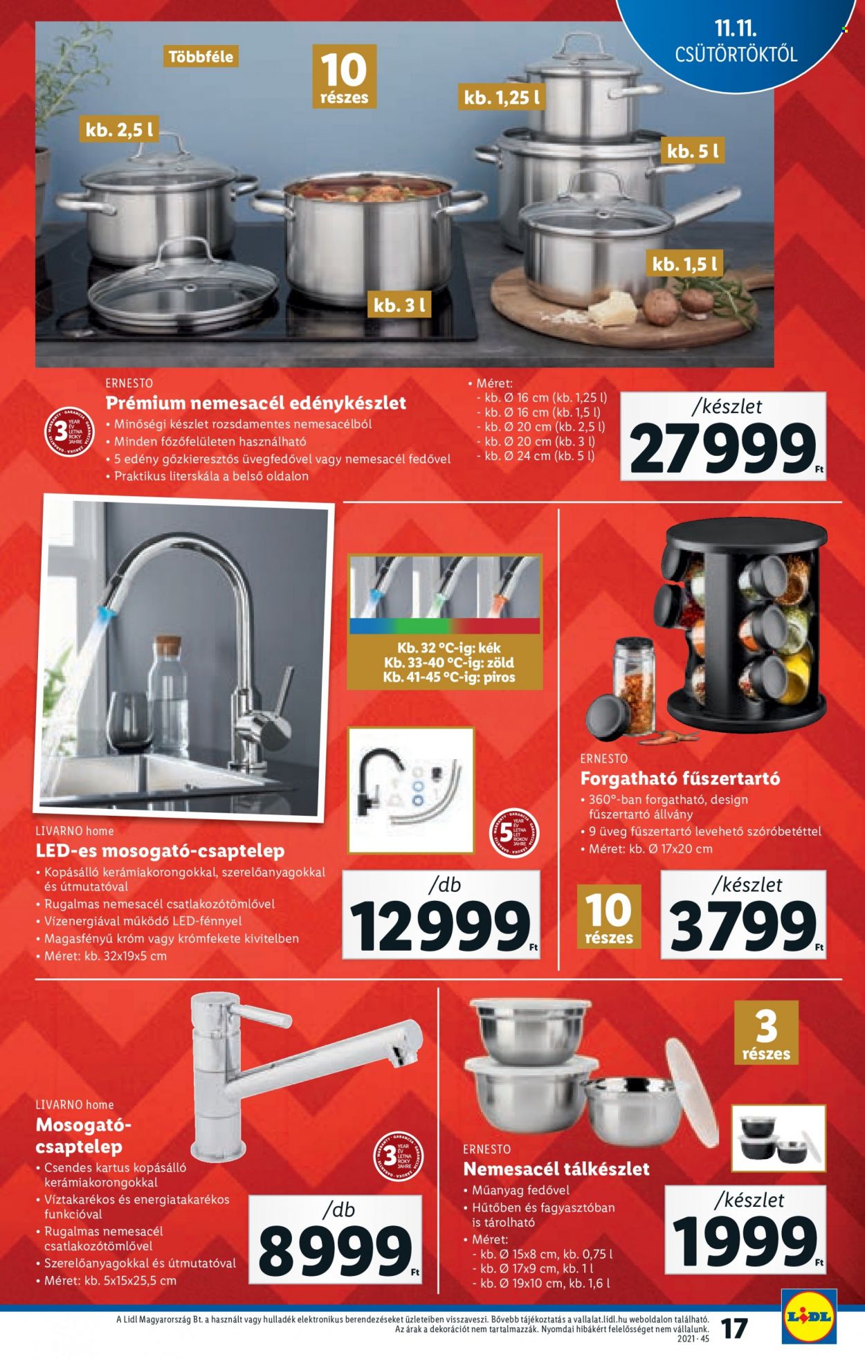 Lidl akciós újságok - 2021.11.11 - 2021.11.17. Oldal 17