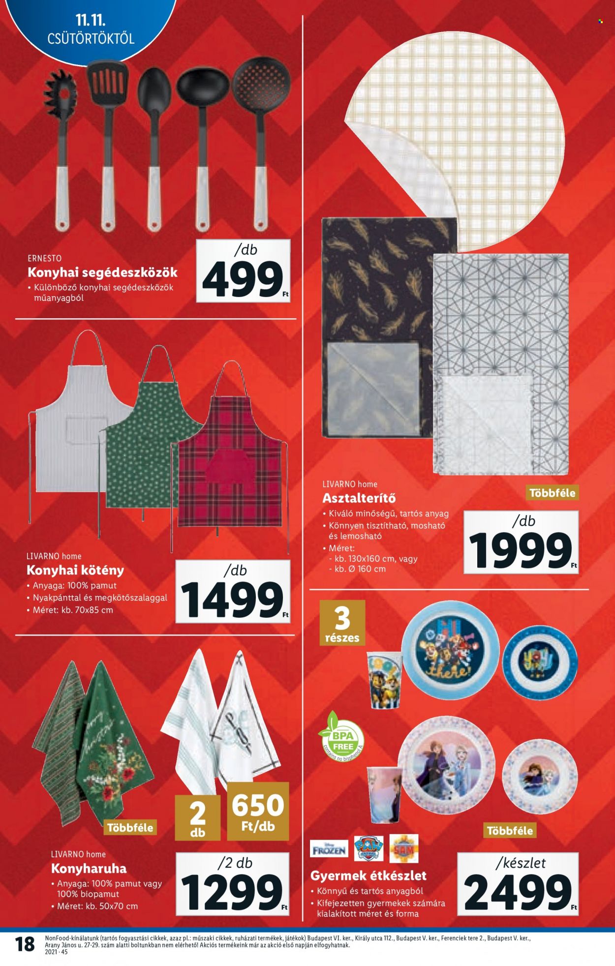 Lidl akciós újságok - 2021.11.11 - 2021.11.17. Oldal 18