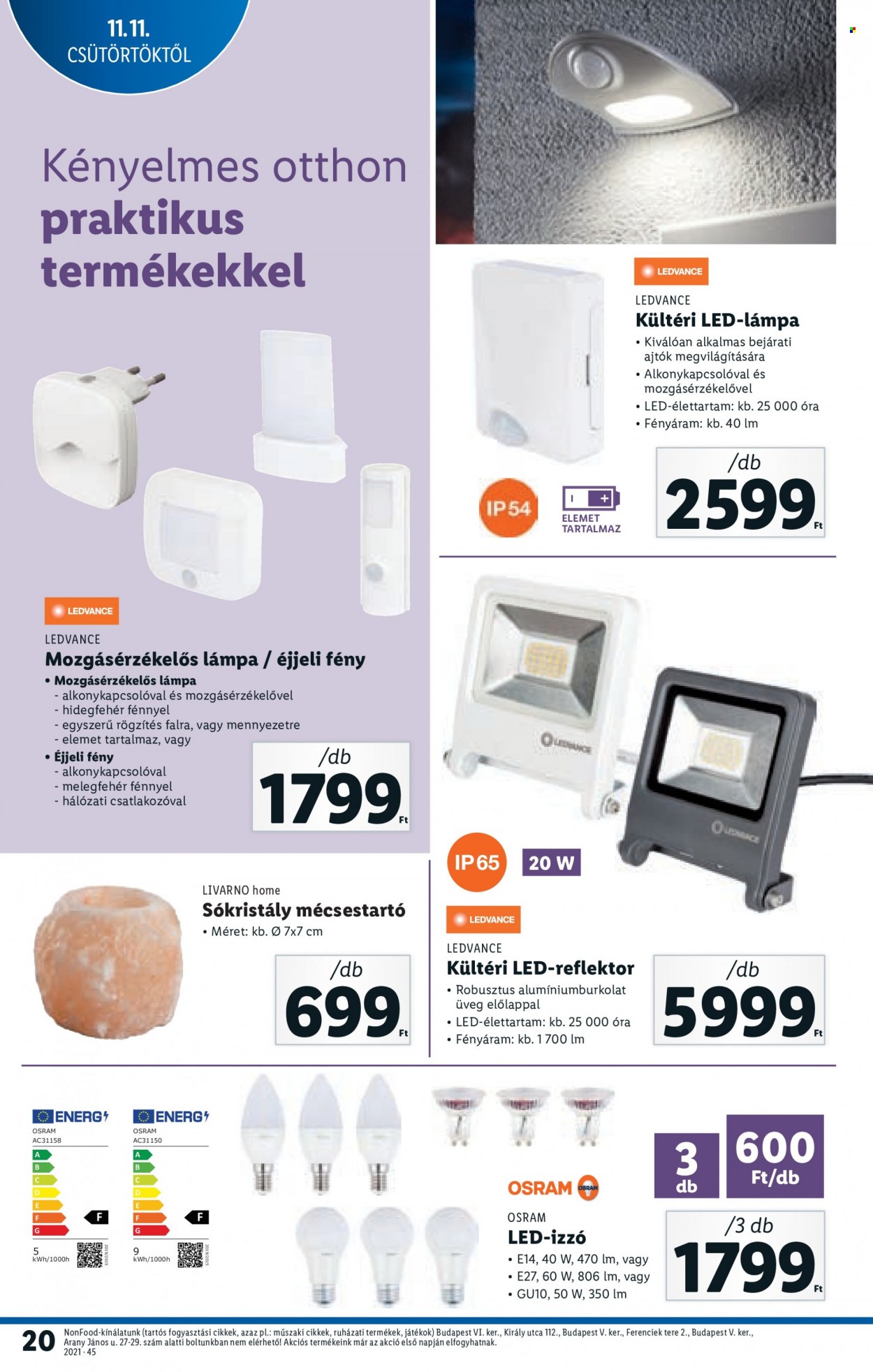 Lidl akciós újságok - 2021.11.11 - 2021.11.17. Oldal 20