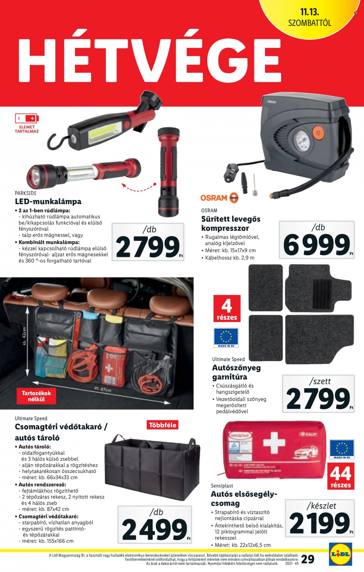 Lidl akciós újságok - 2021.11.11 - 2021.11.17. Oldal 29