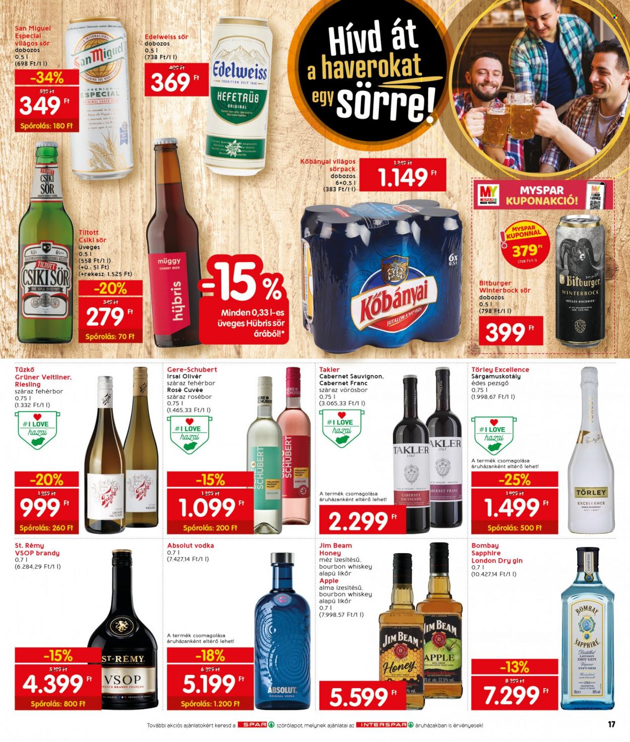 INTERSPAR akciós újságok - 2021.11.11 - 2021.11.17. Oldal 23