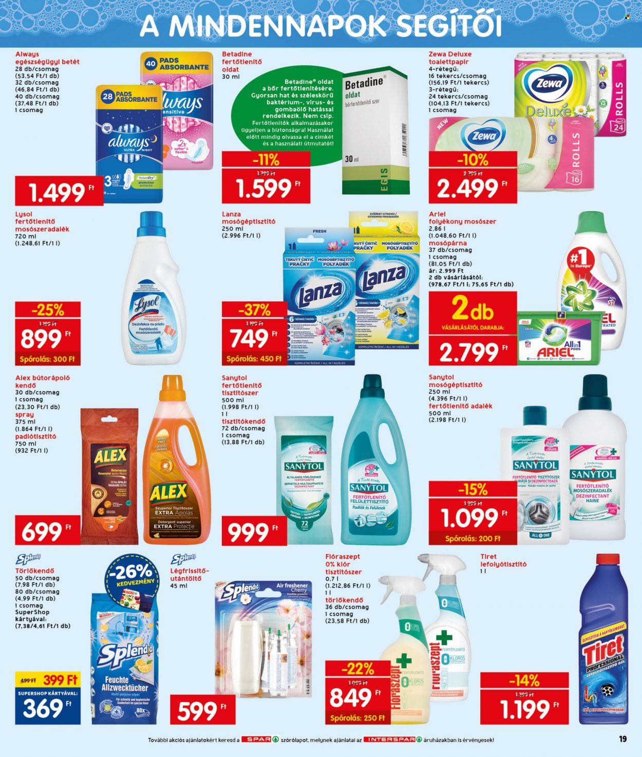 INTERSPAR akciós újságok - 2021.11.11 - 2021.11.17. Oldal 25