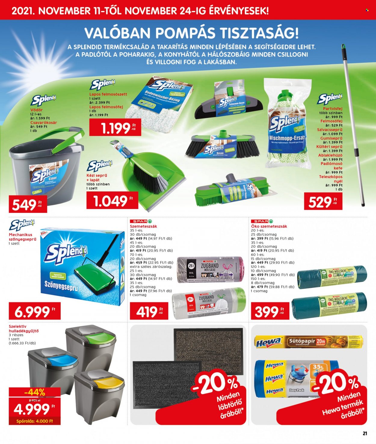 INTERSPAR akciós újságok - 2021.11.11 - 2021.11.17. Oldal 27